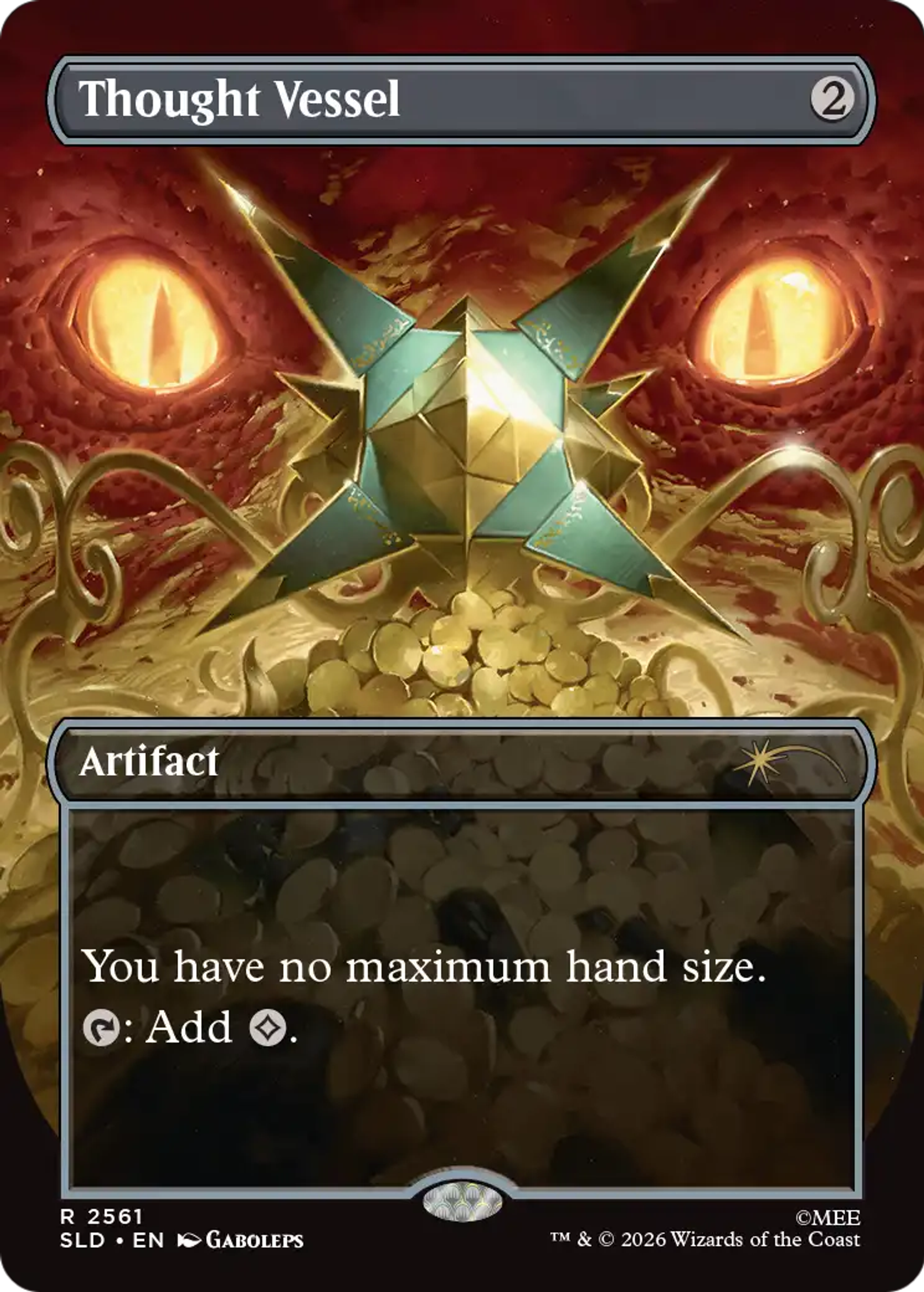 Thought Vessel — Secret Lair Drop — Magic: The Gathering
