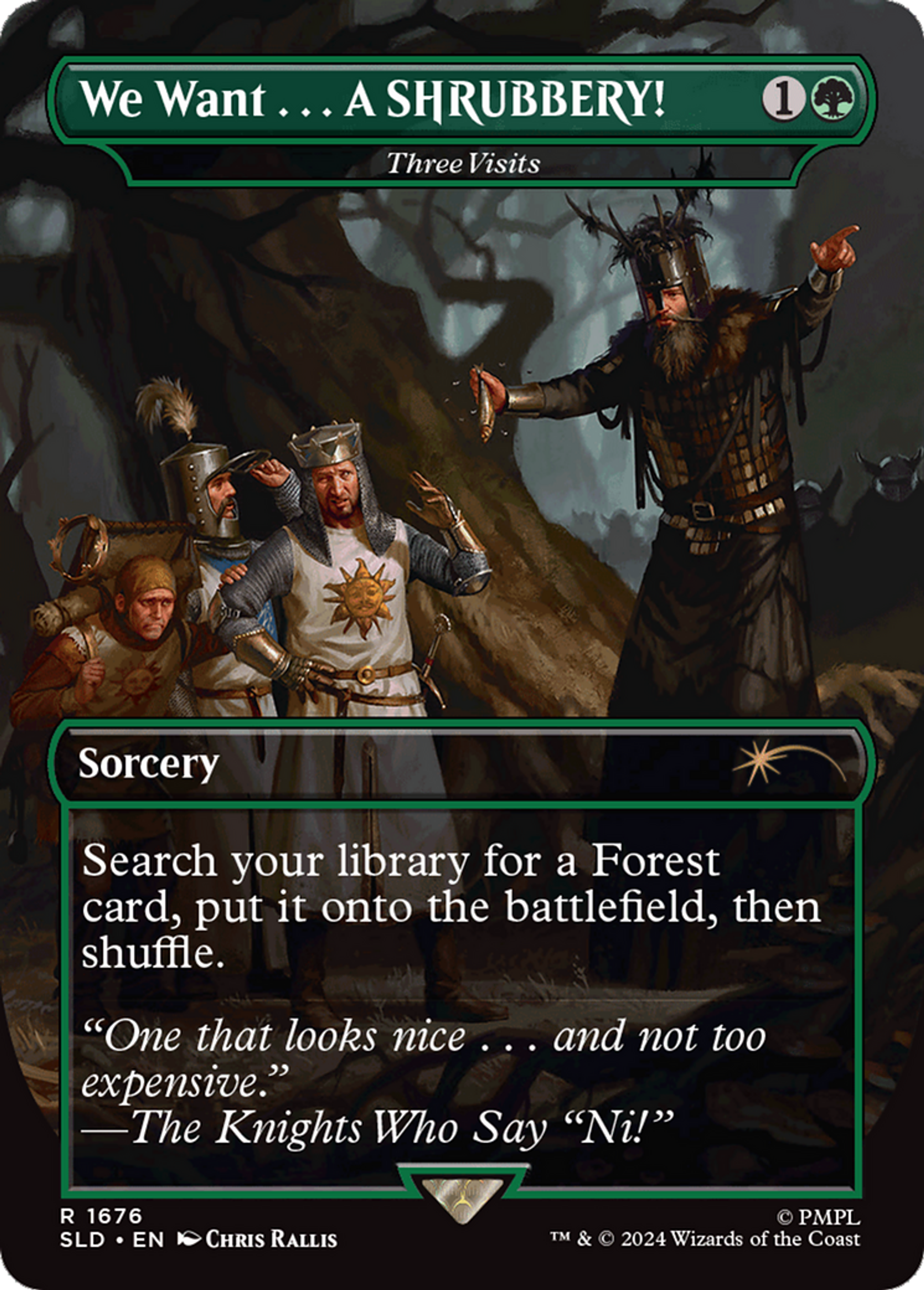 Three Visits — Secret Lair Drop — Magic: The Gathering