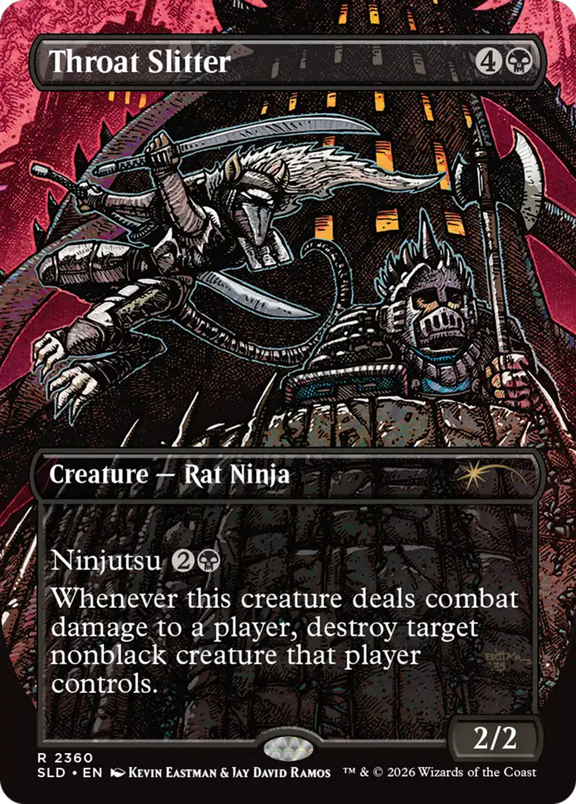 Throat Slitter — Secret Lair Drop — Magic: The Gathering
