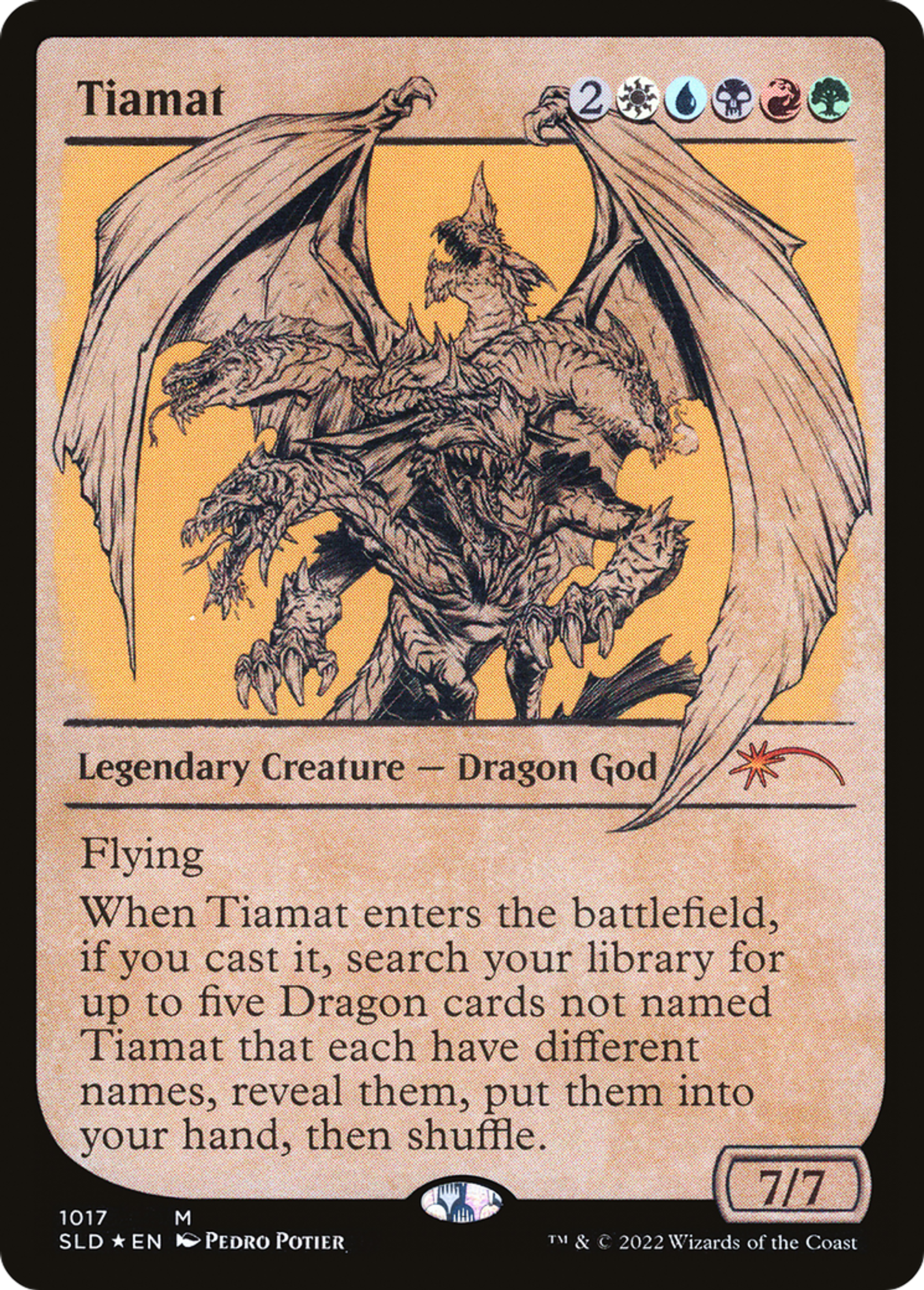 Tiamat — Secret Lair Drop — Magic: The Gathering