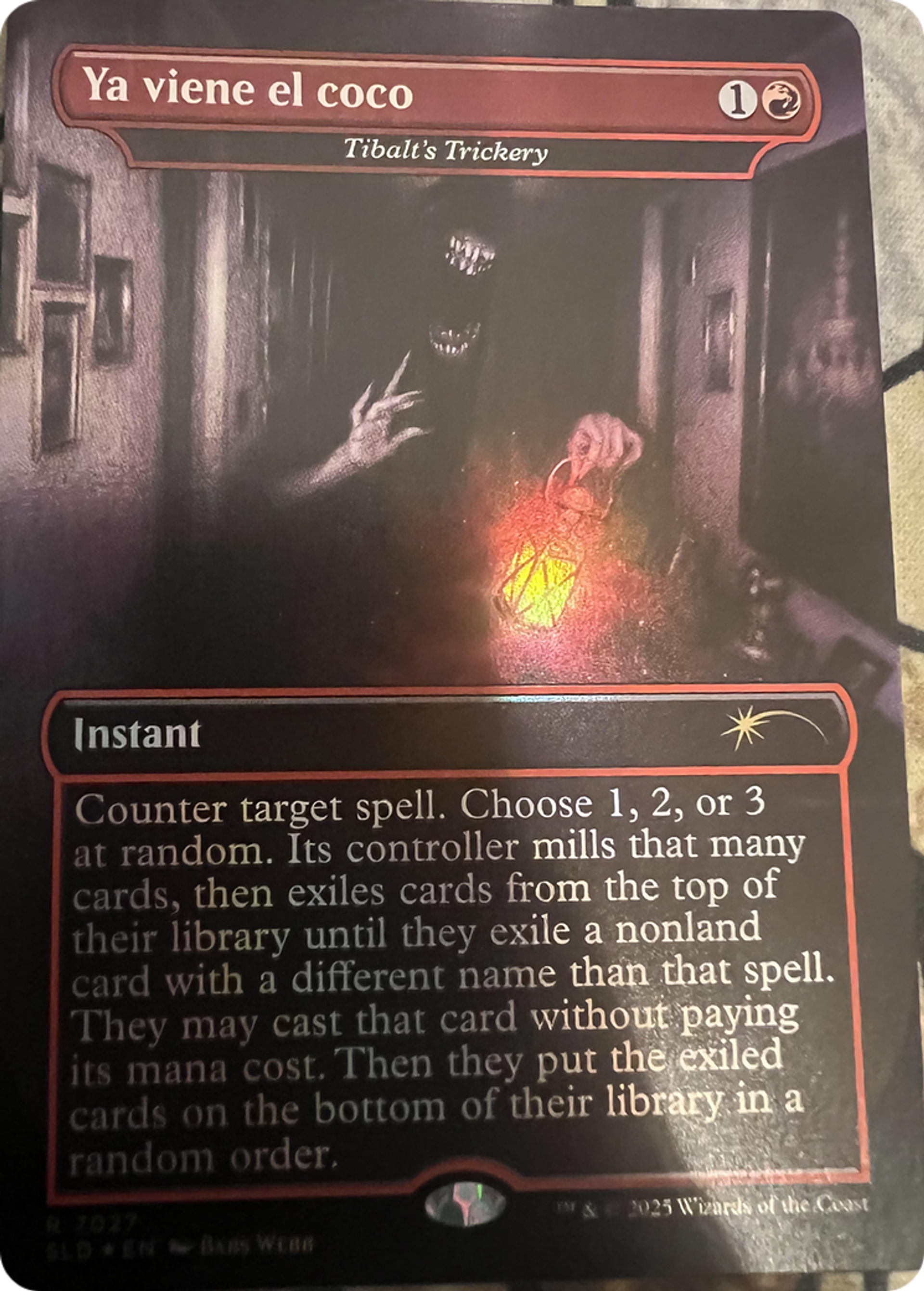 Tromperie selon Tibalt — Secret Lair Drop — Magic: The Gathering
