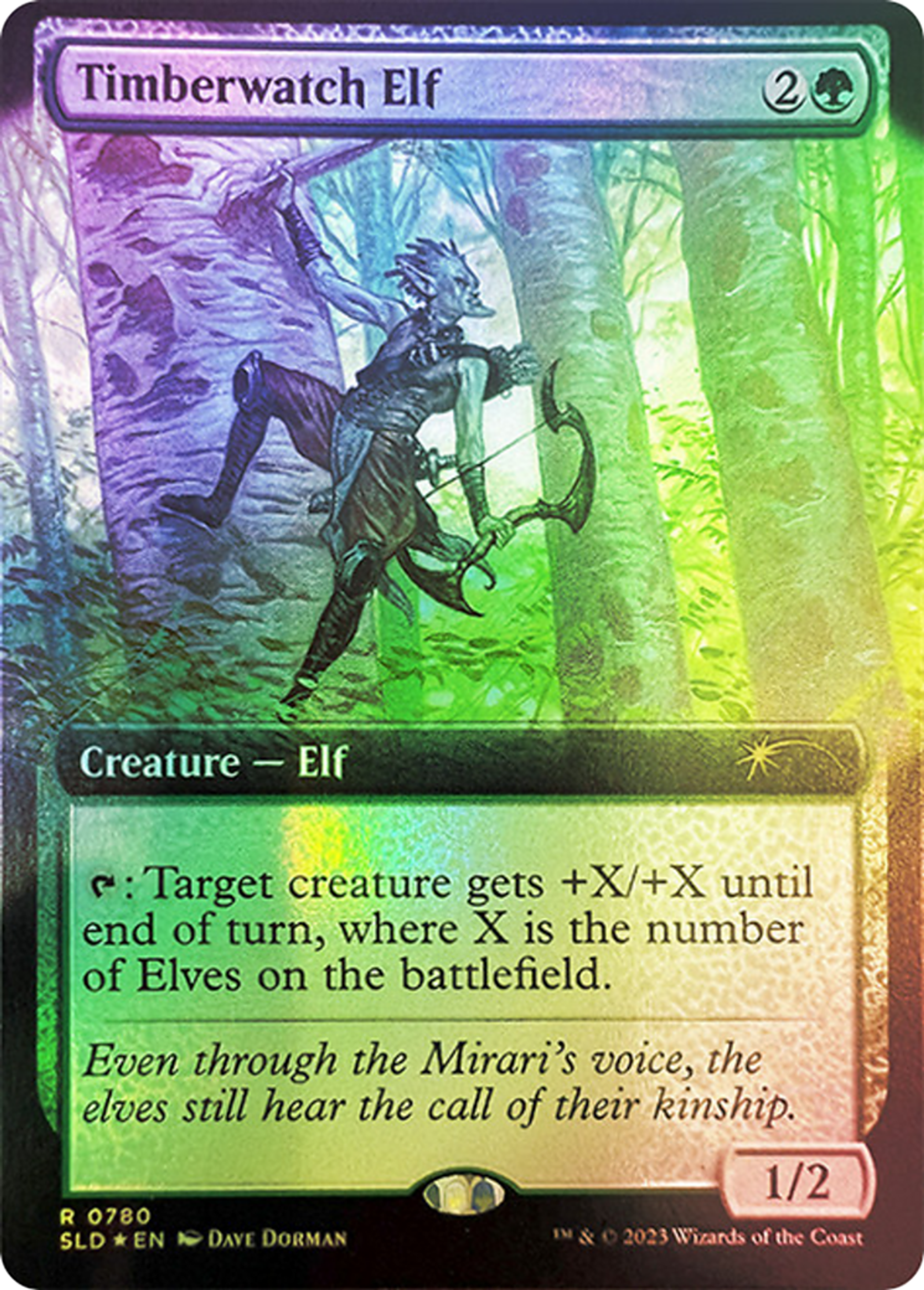 Elfe gardebois — Secret Lair Drop — Magic: The Gathering