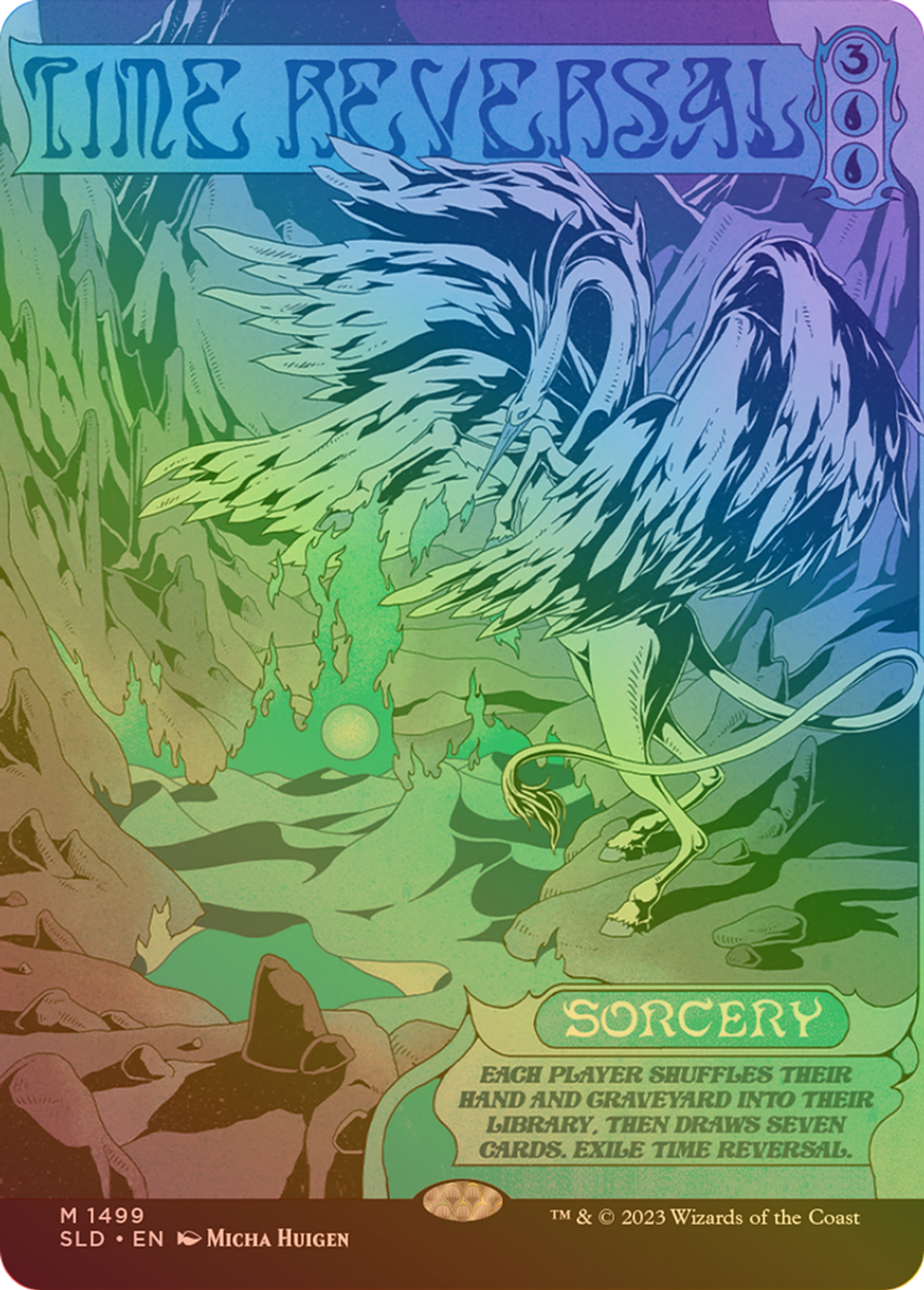 Time Reversal — Secret Lair Drop — Magic: The Gathering