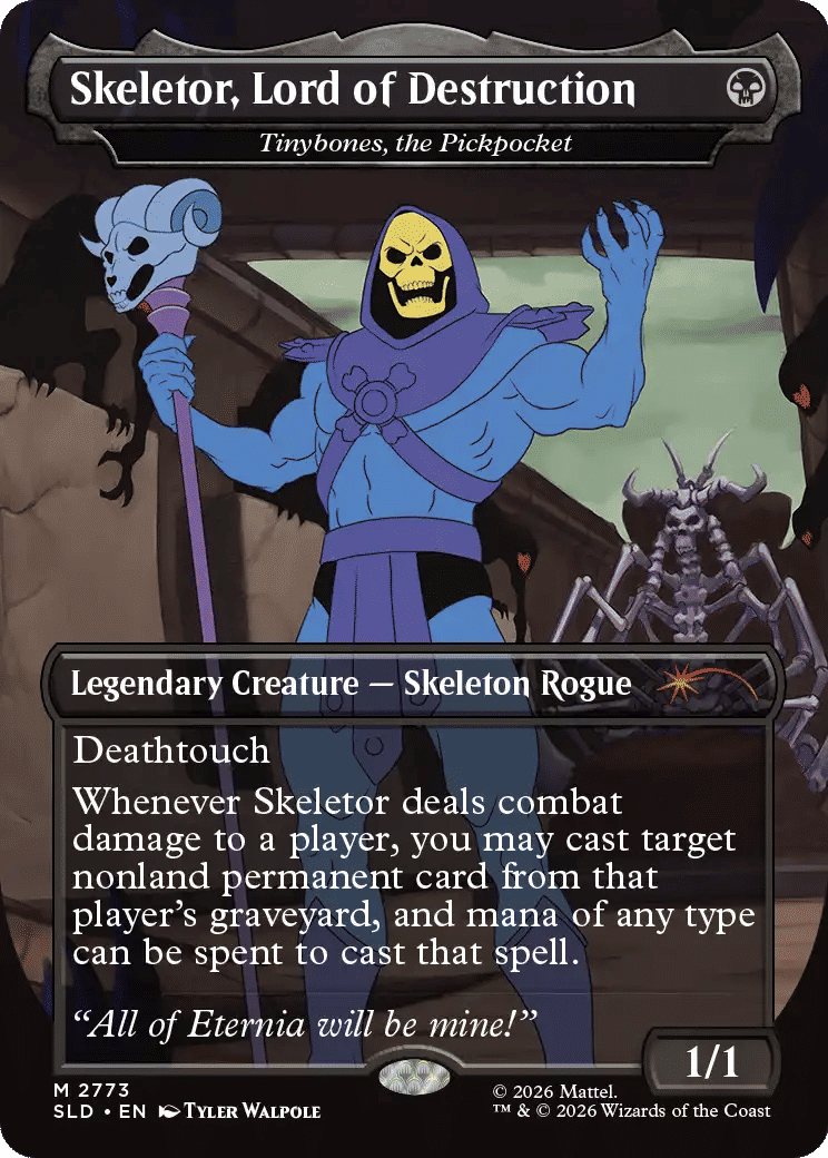 Tinybones, the Pickpocket — Secret Lair Drop — Magic: The Gathering