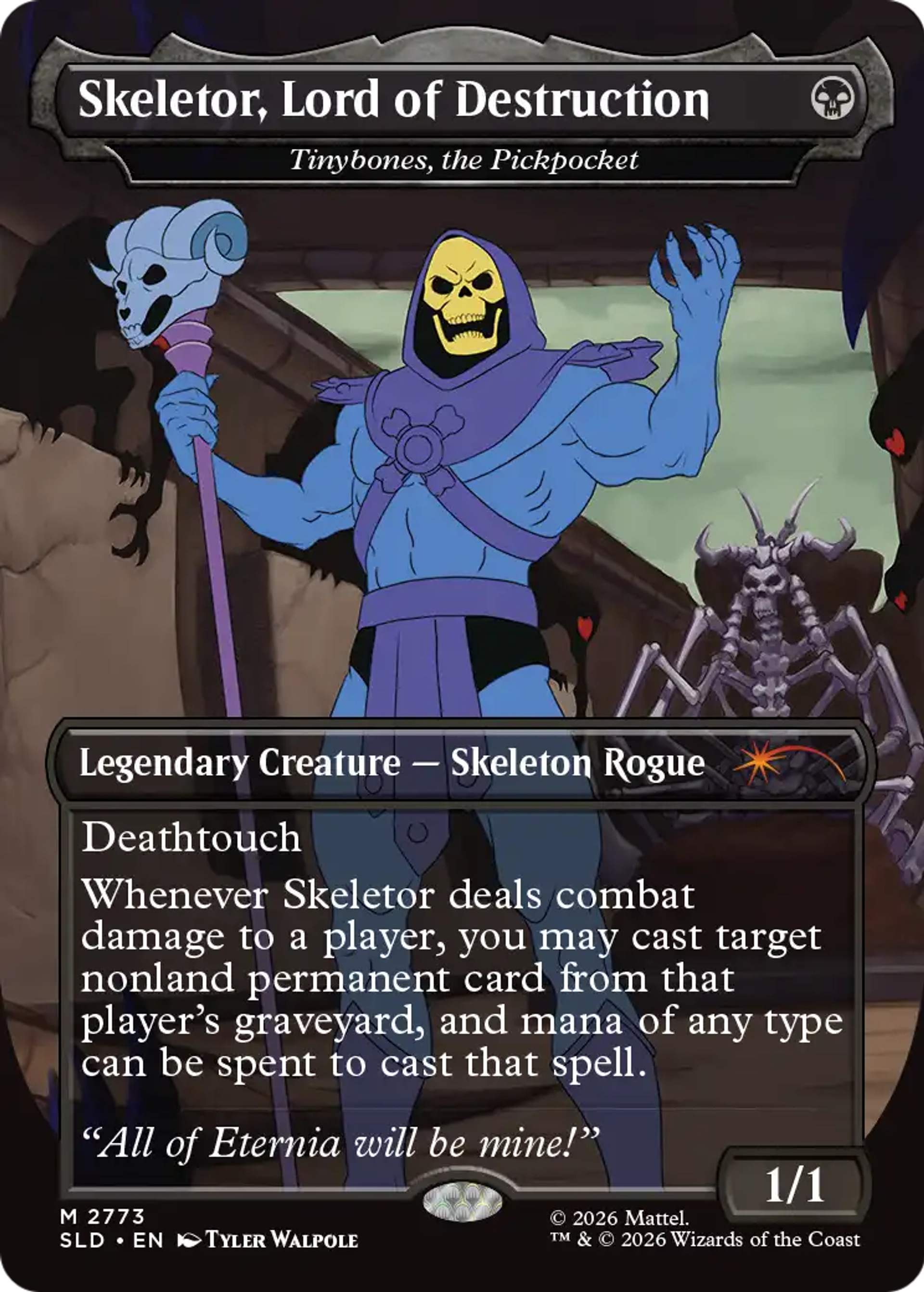 Tinybones, the Pickpocket — Secret Lair Drop — Magic: The Gathering