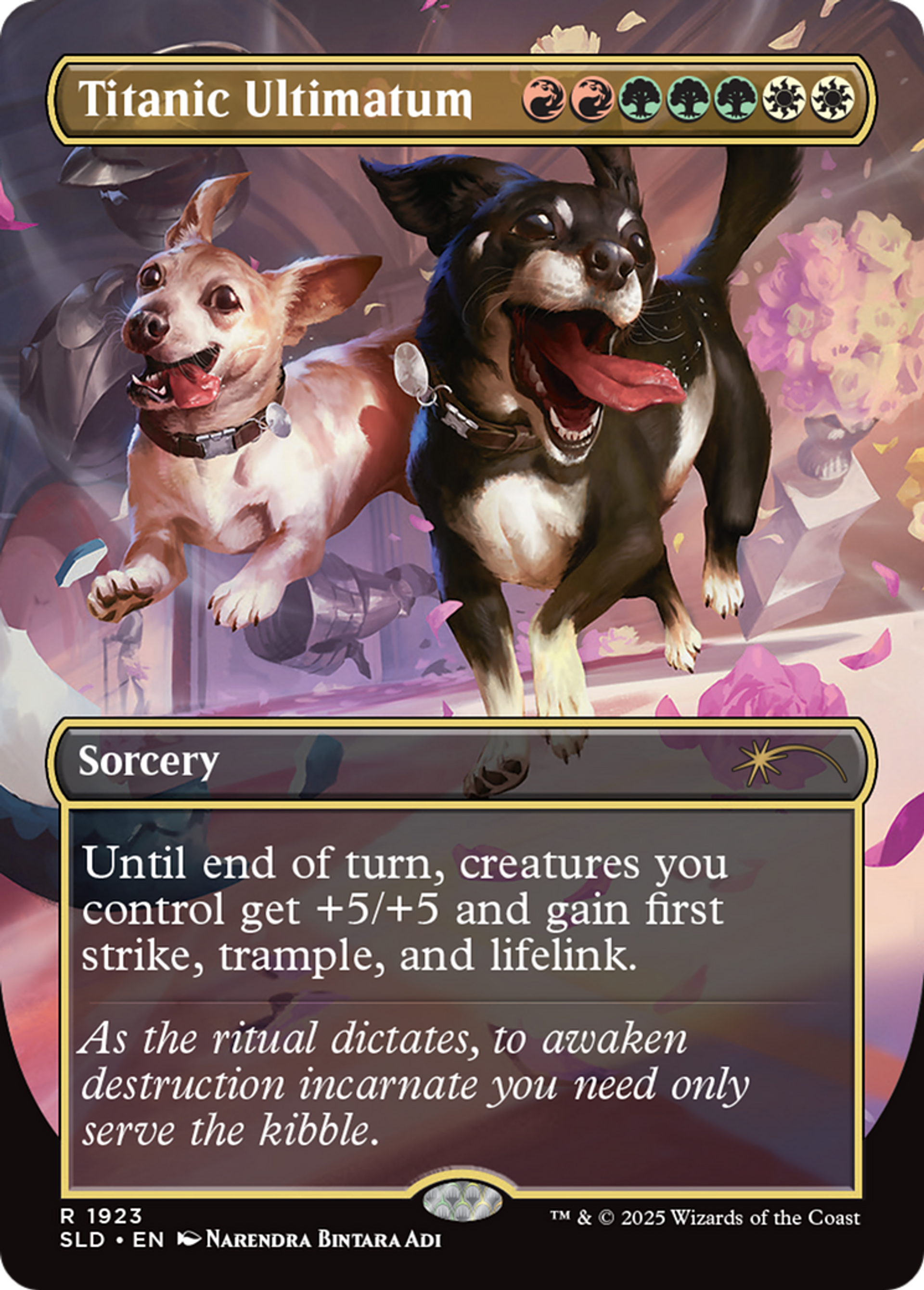 Titanic Ultimatum — Secret Lair Drop — Magic: The Gathering