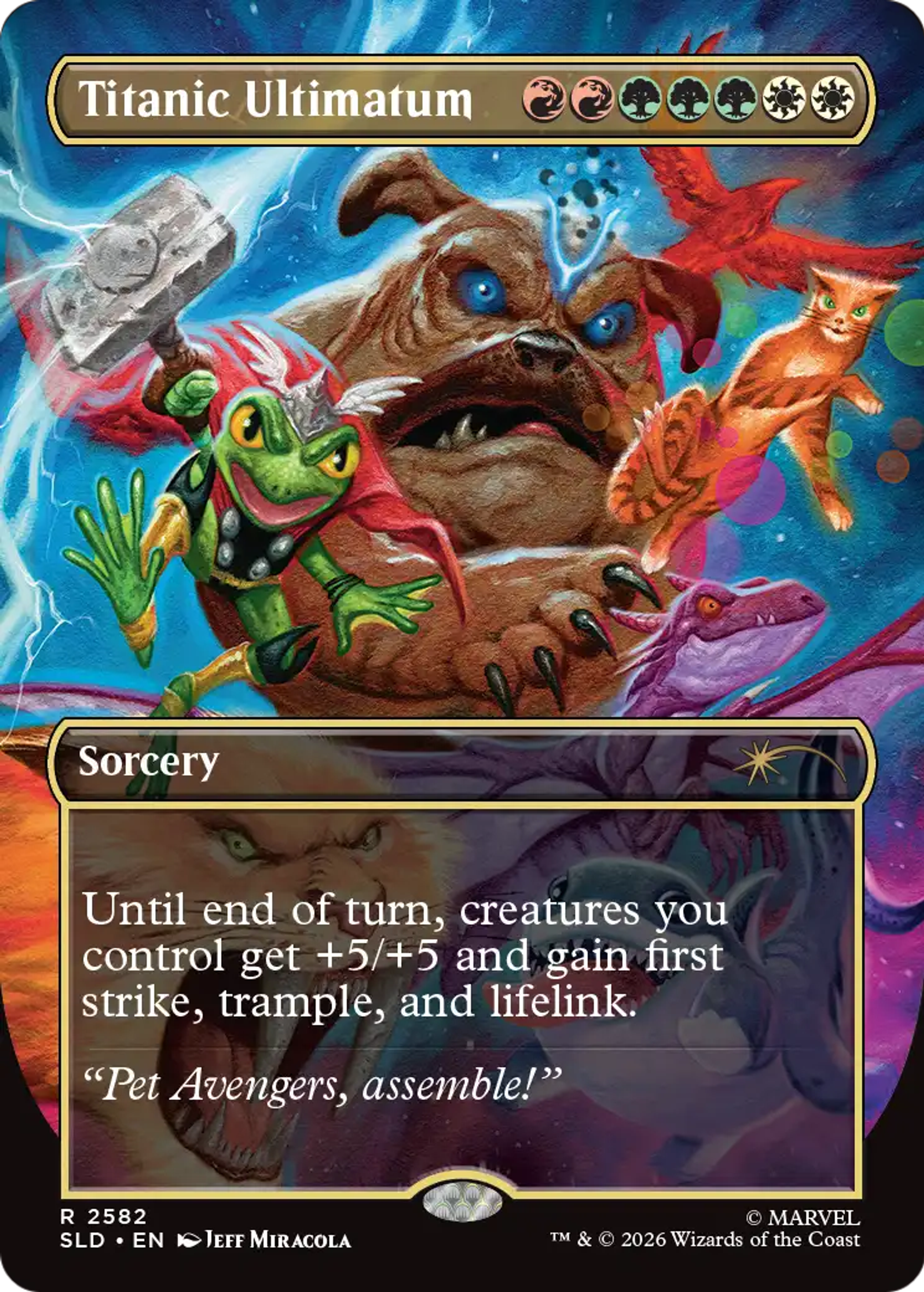 Titanic Ultimatum — Secret Lair Drop — Magic: The Gathering