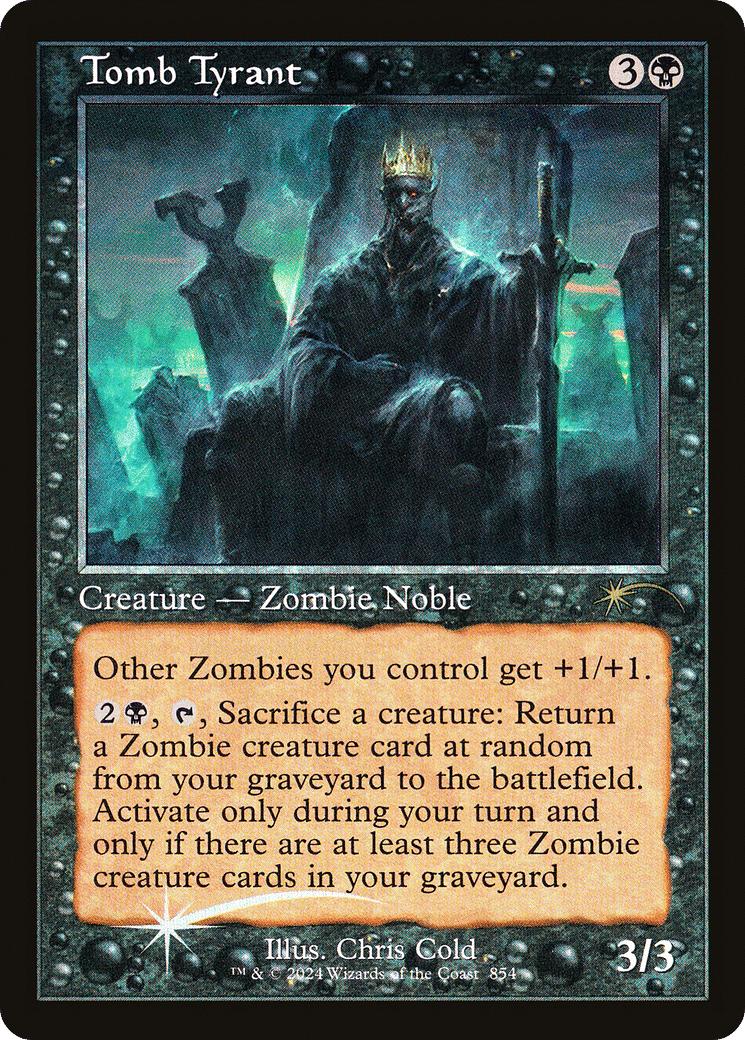 Tomb Tyrant — Secret Lair Drop — Magic: The Gathering