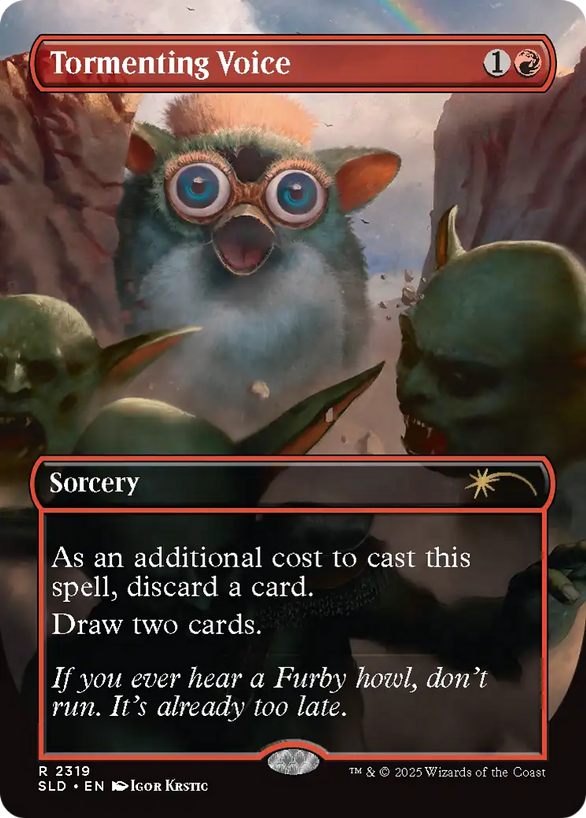 Tormenting Voice — Secret Lair Drop — Magic: The Gathering
