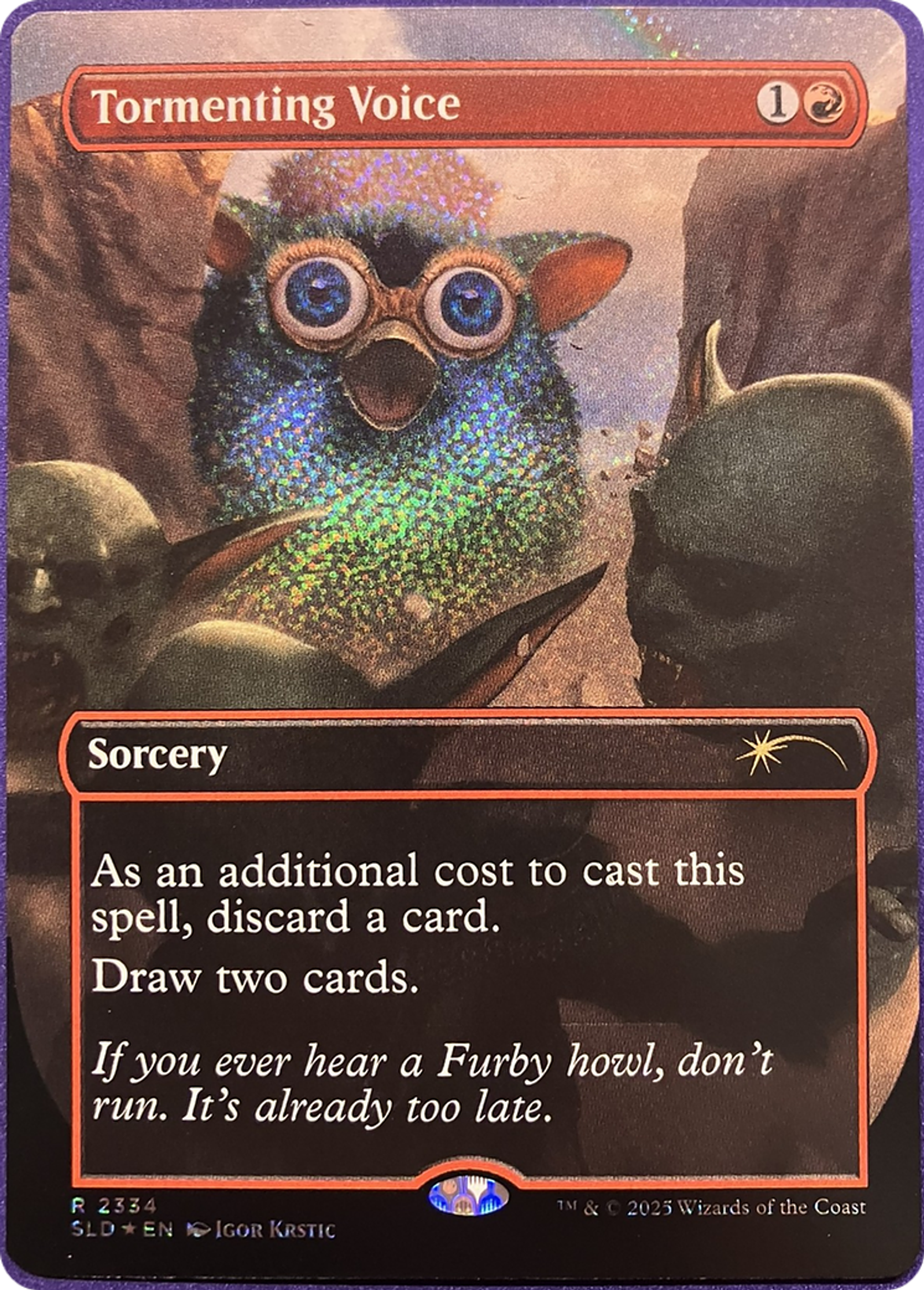 Tormenting Voice — Secret Lair Drop — Magic: The Gathering
