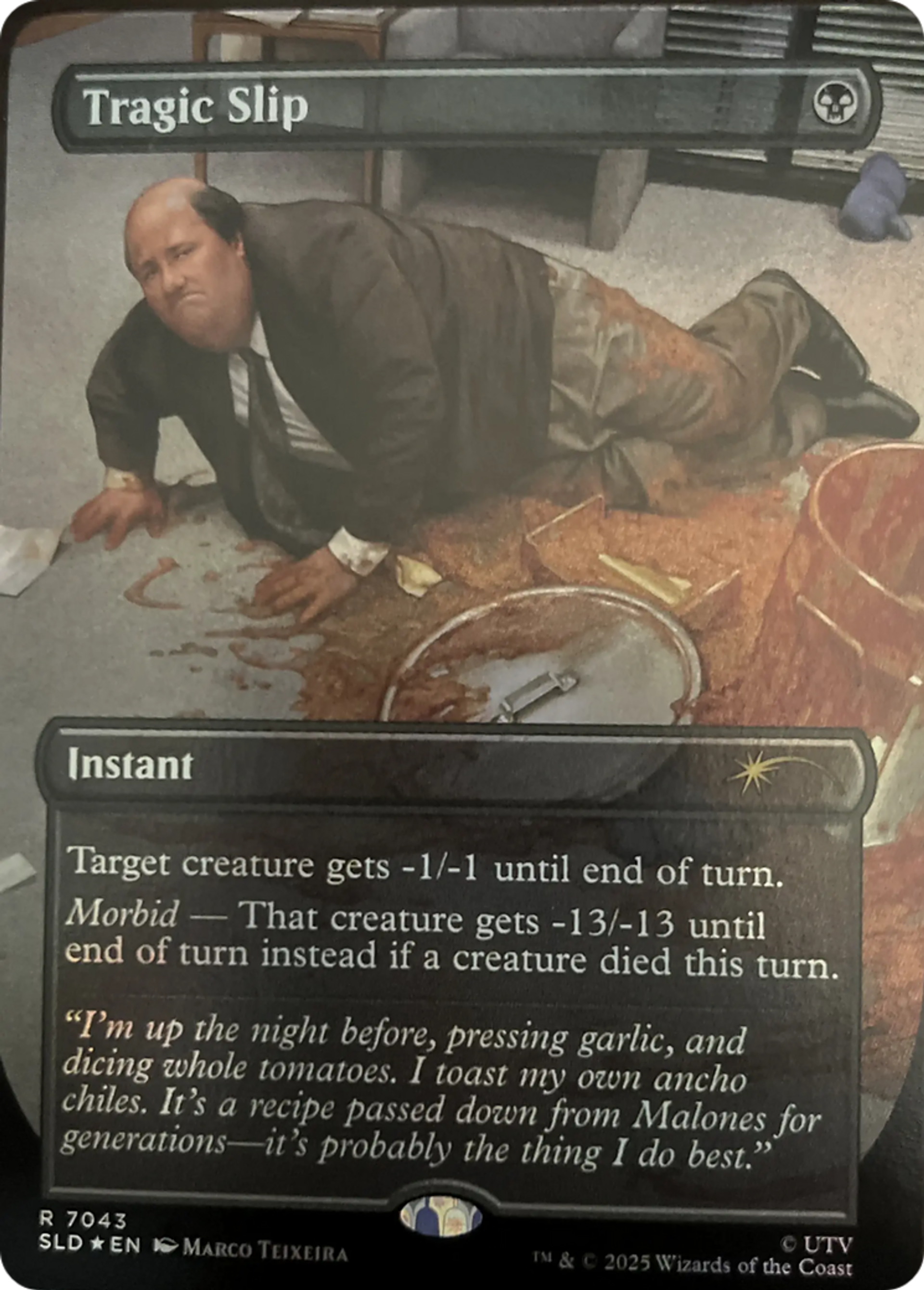 Fatale glissade — Secret Lair Drop — Magic: The Gathering