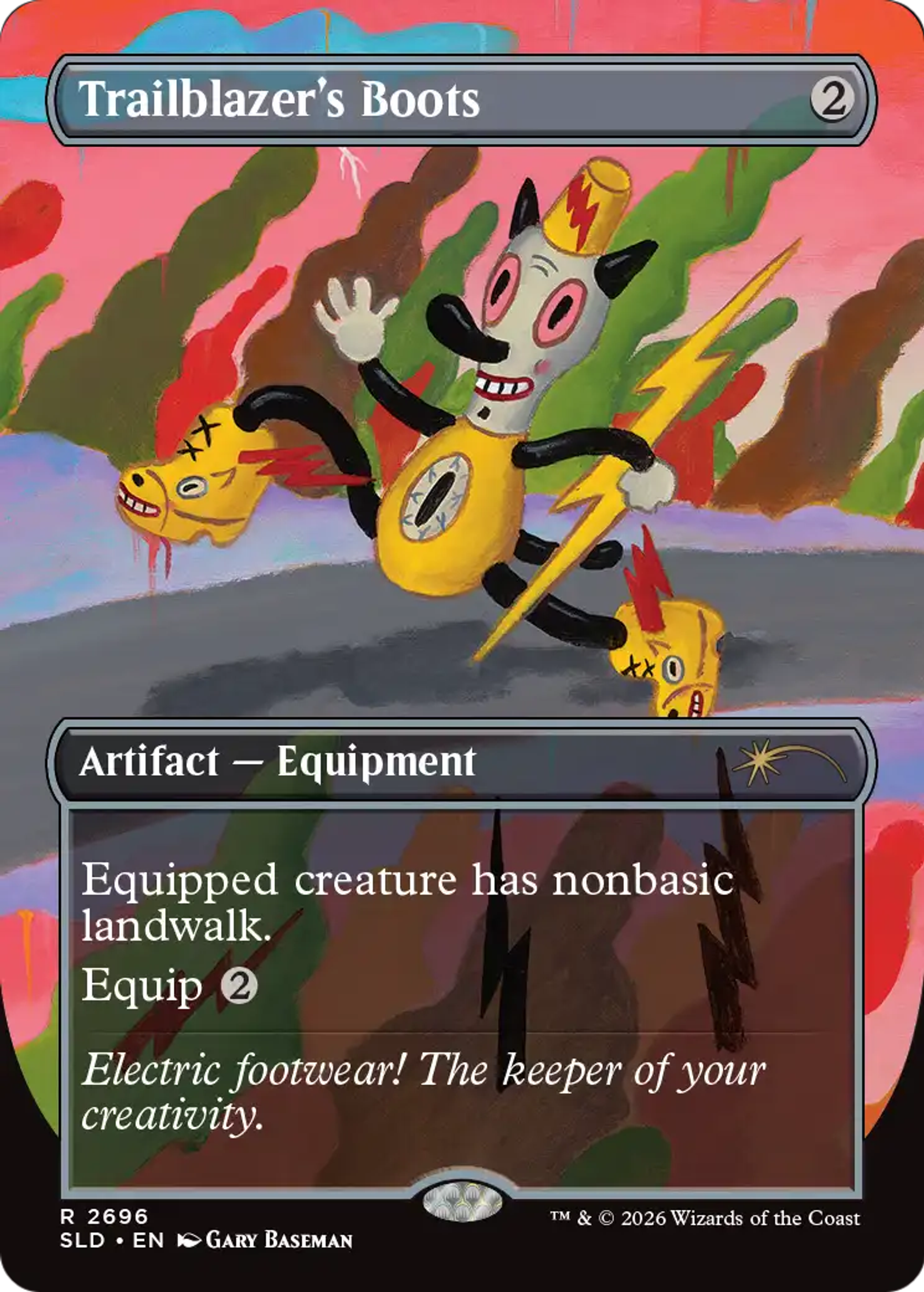 Trailblazer's Boots — Secret Lair Drop — Magic: The Gathering