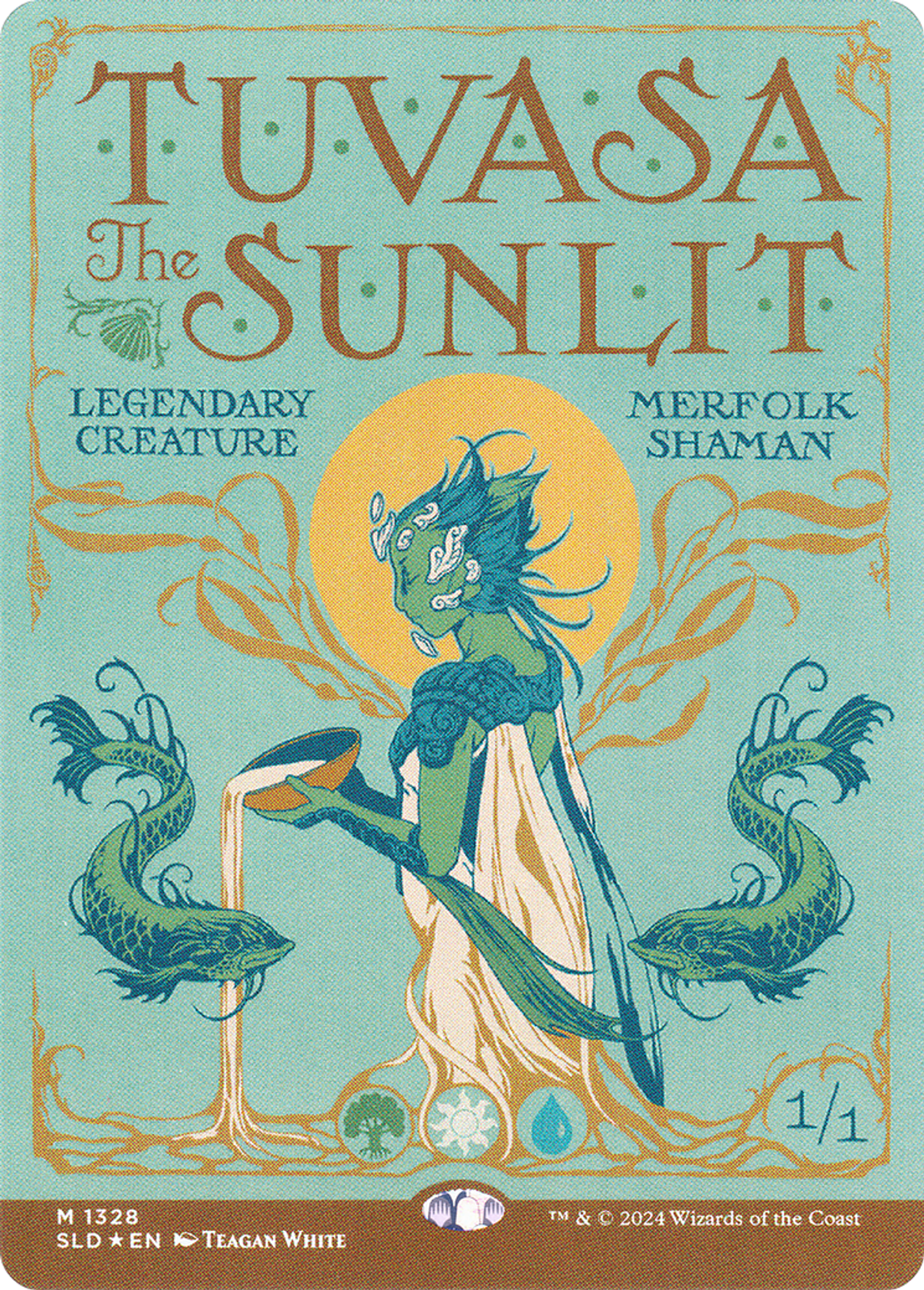 Tuvasa the Sunlit — Secret Lair Drop — Magic: The Gathering