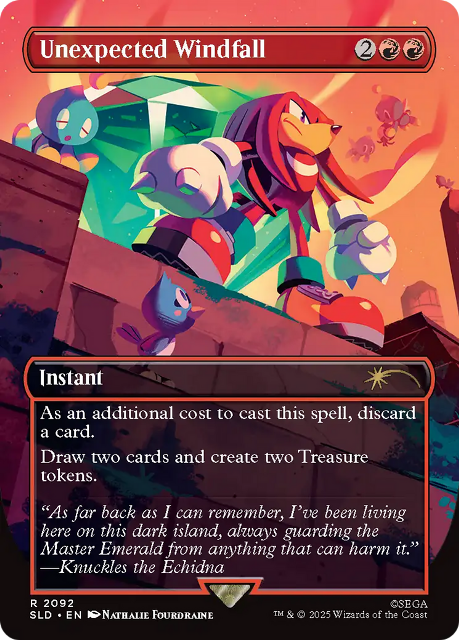 Unexpected Windfall — Secret Lair Drop — Magic: The Gathering