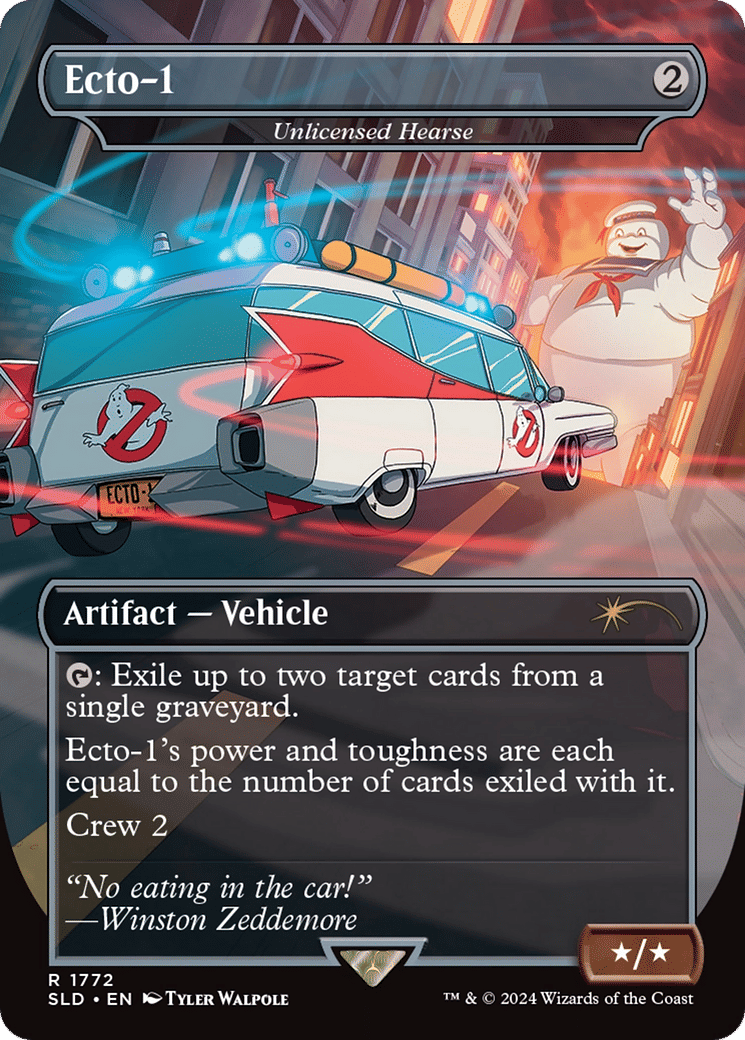 Unlicensed Hearse — Secret Lair Drop — Magic: The Gathering
