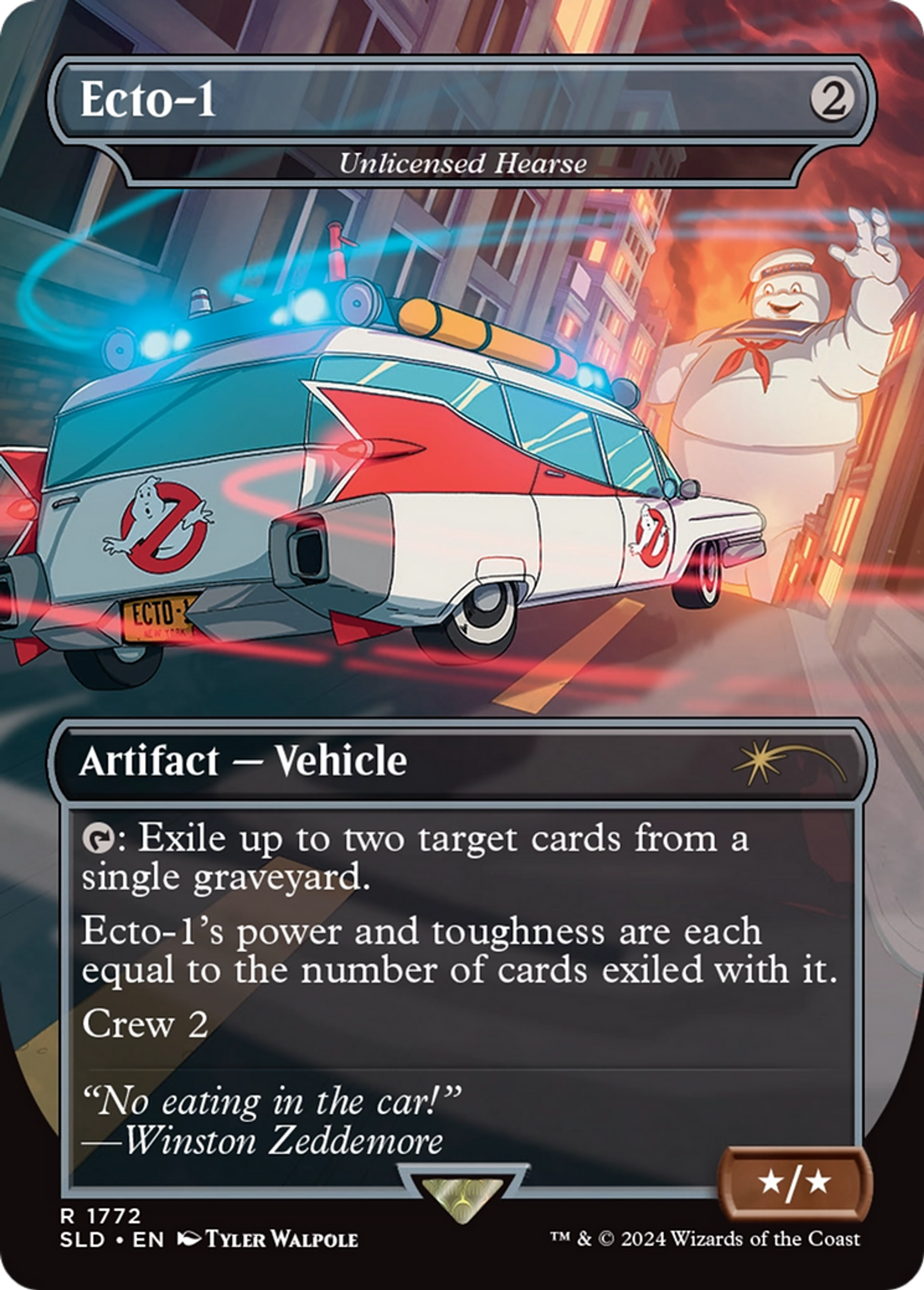 Unlicensed Hearse — Secret Lair Drop — Magic: The Gathering