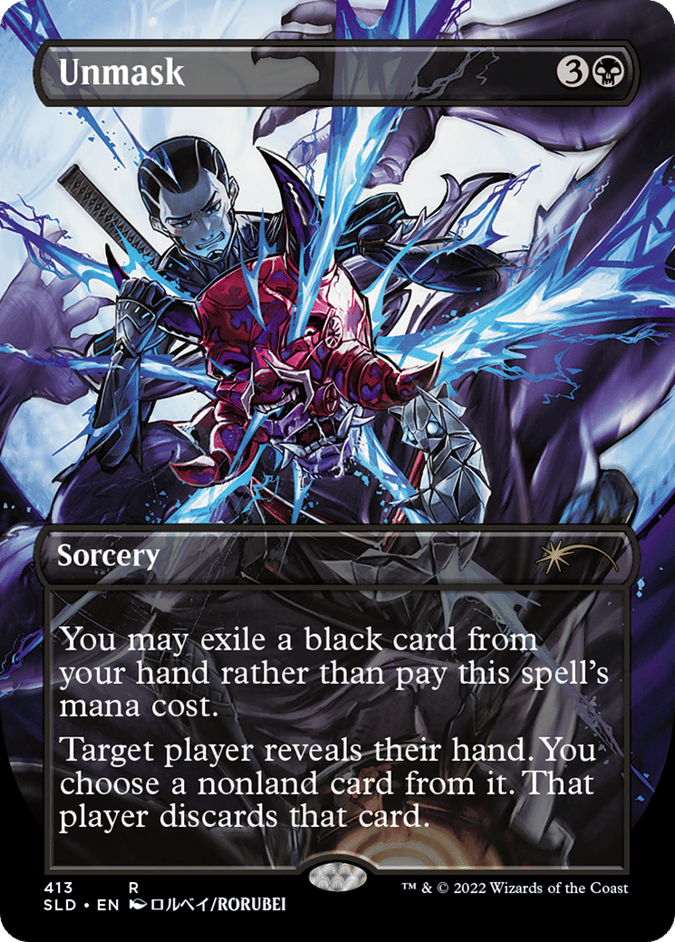 Unmask — Secret Lair Drop — Magic: The Gathering