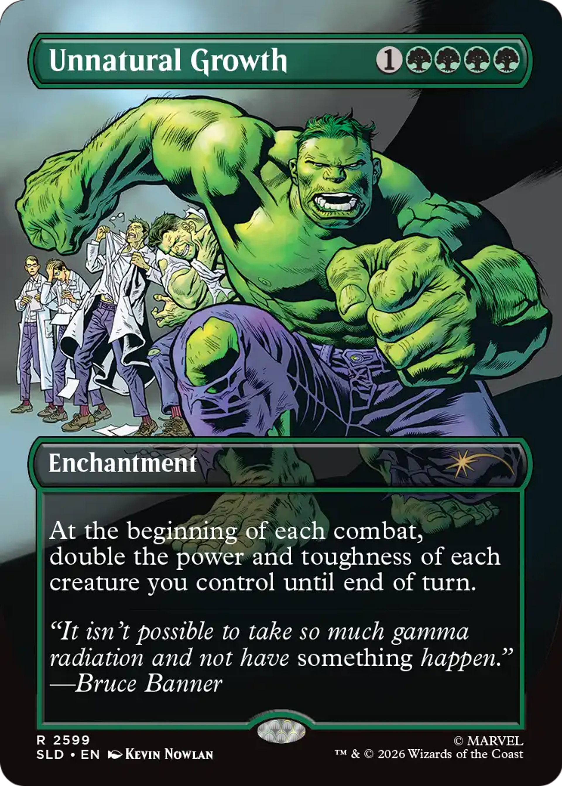 Unnatural Growth — Secret Lair Drop — Magic: The Gathering