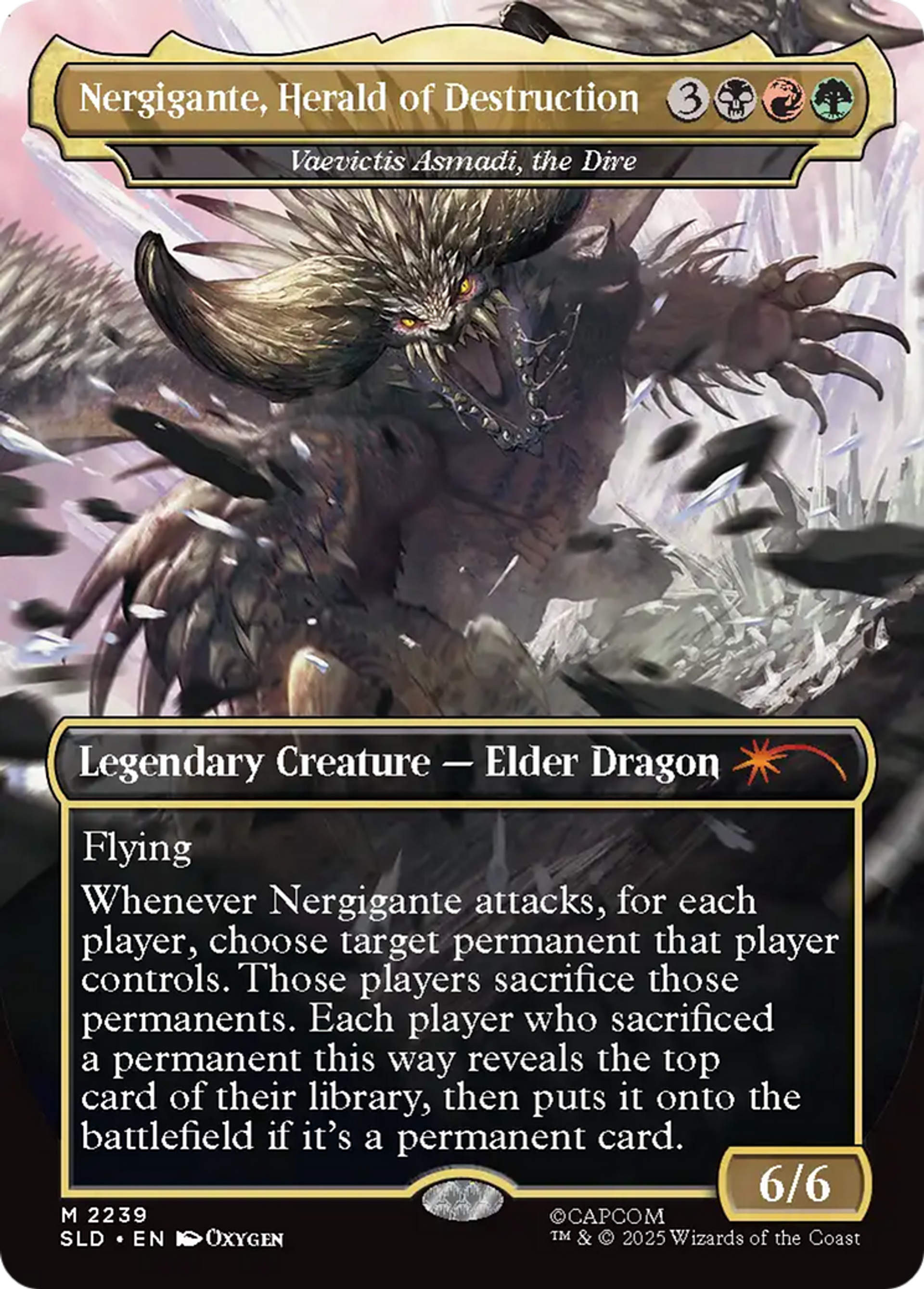 Vaevictis Asmadi, the Dire — Secret Lair Drop — Magic: The Gathering