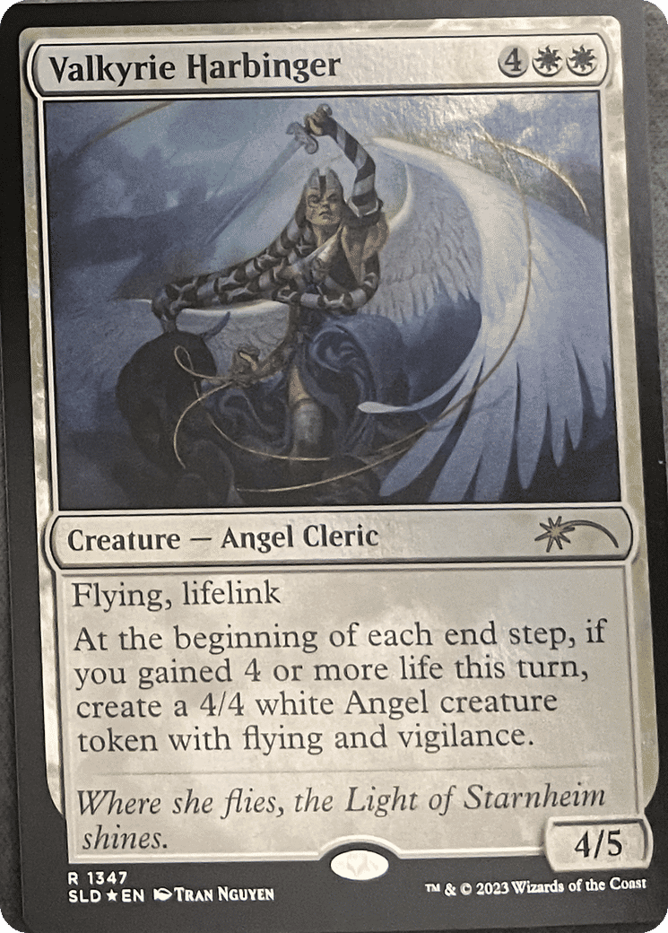 Valkyrie Harbinger — Secret Lair Drop — Magic: The Gathering