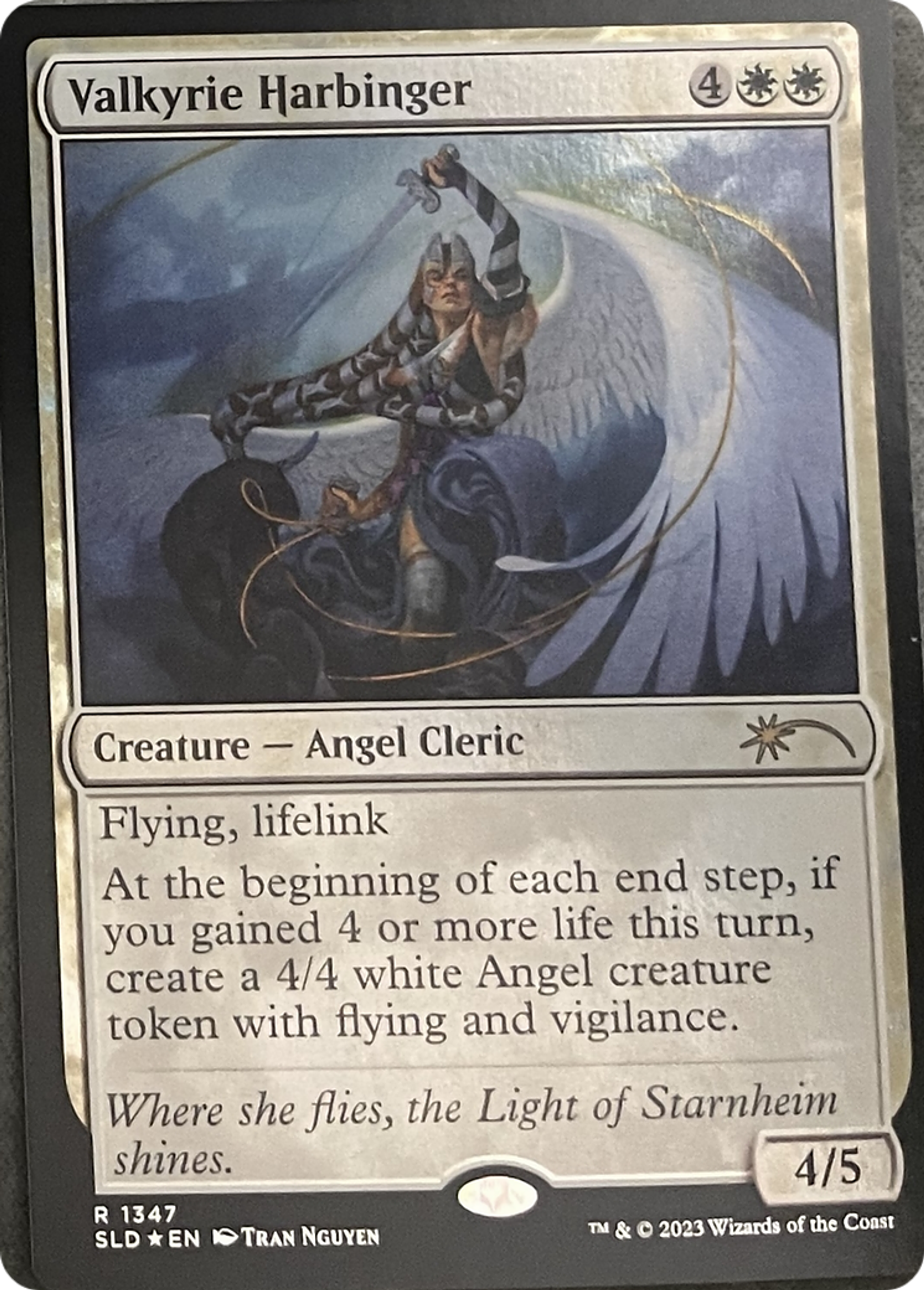 Annonciatrice valkyrie — Secret Lair Drop — Magic: The Gathering
