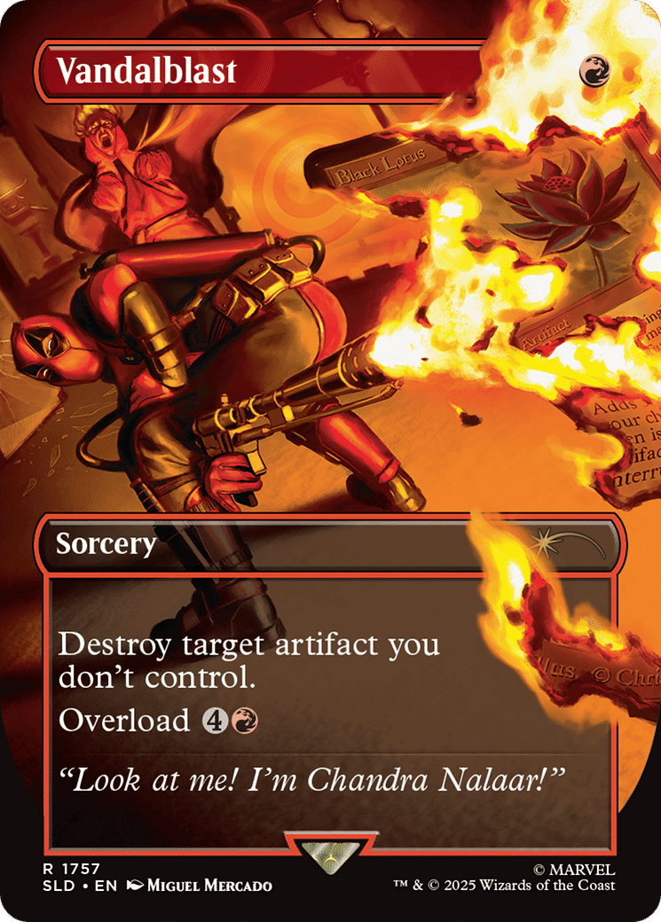 Vandalblast — Secret Lair Drop — Magic: The Gathering