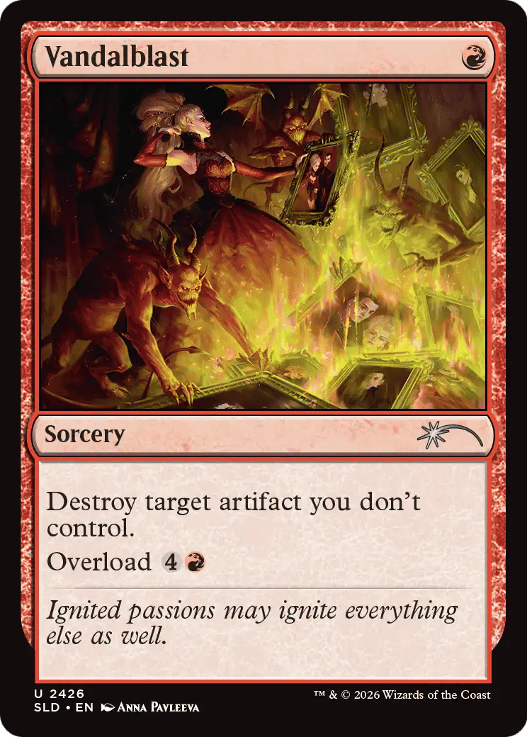 Vandalblast — Secret Lair Drop — Magic: The Gathering