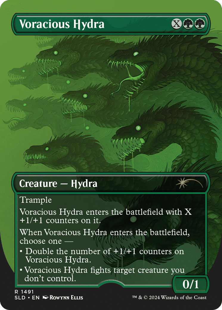 Voracious Hydra — Secret Lair Drop — Magic: The Gathering