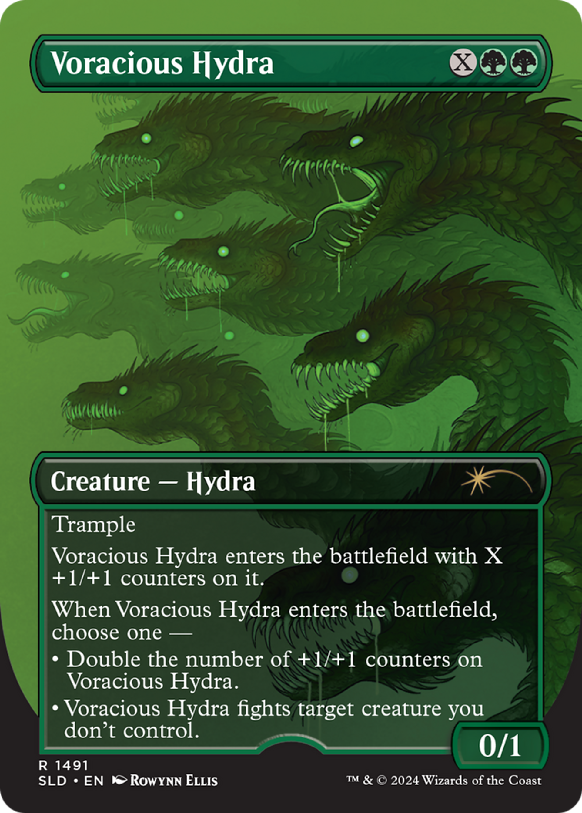 Voracious Hydra — Secret Lair Drop — Magic: The Gathering