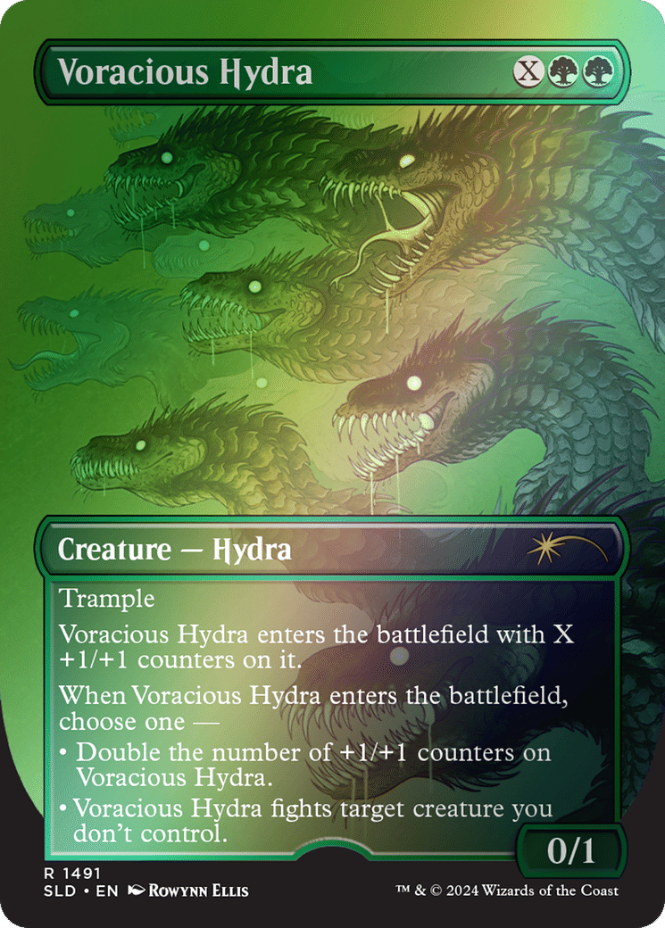Voracious Hydra — Secret Lair Drop — Magic: The Gathering