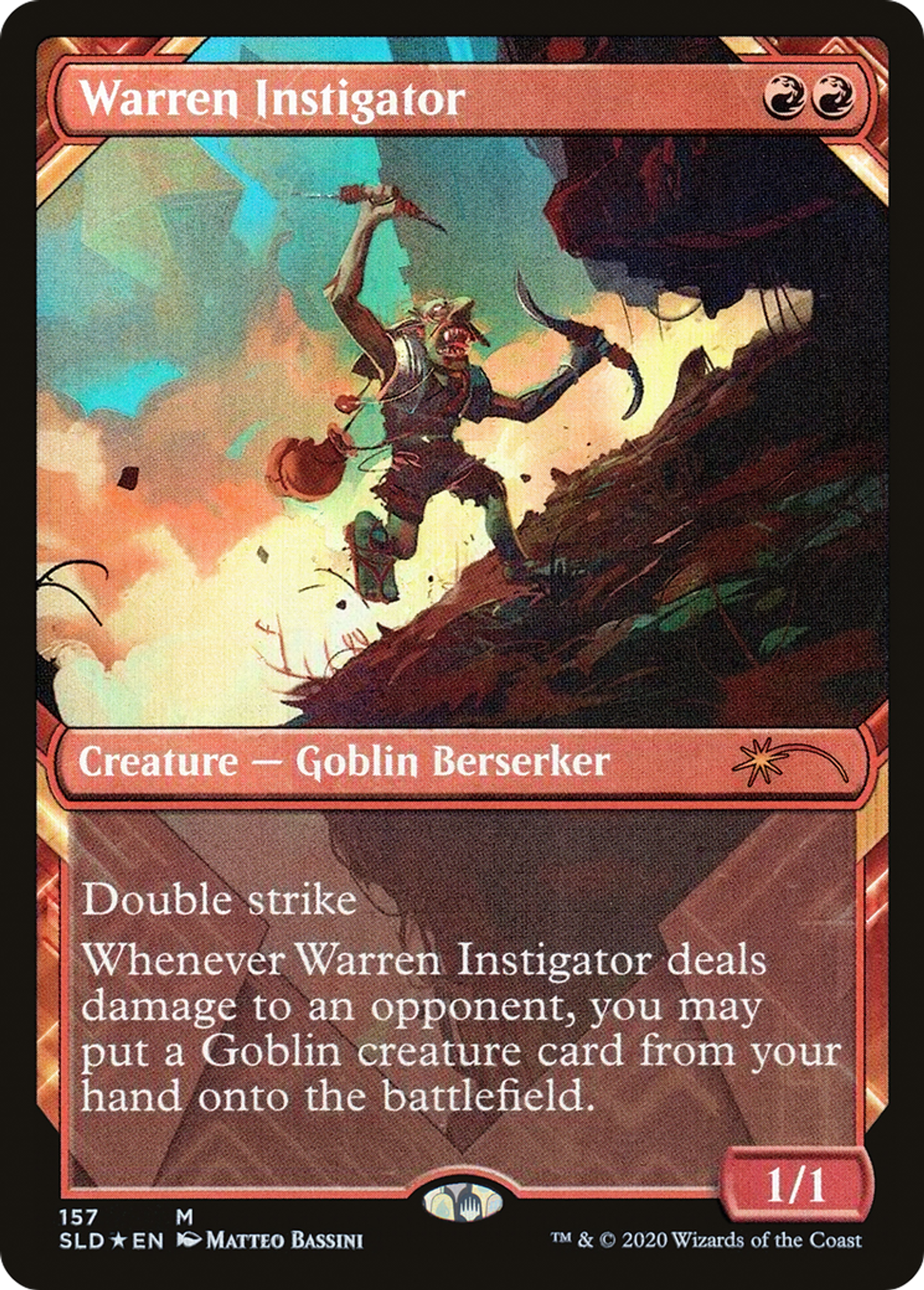 Instigateur de terrier — Secret Lair Drop — Magic: The Gathering