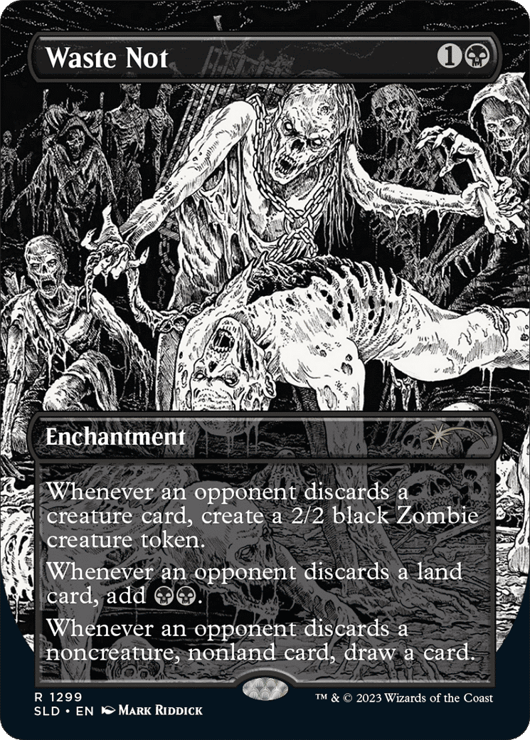 Waste Not — Secret Lair Drop — Magic: The Gathering
