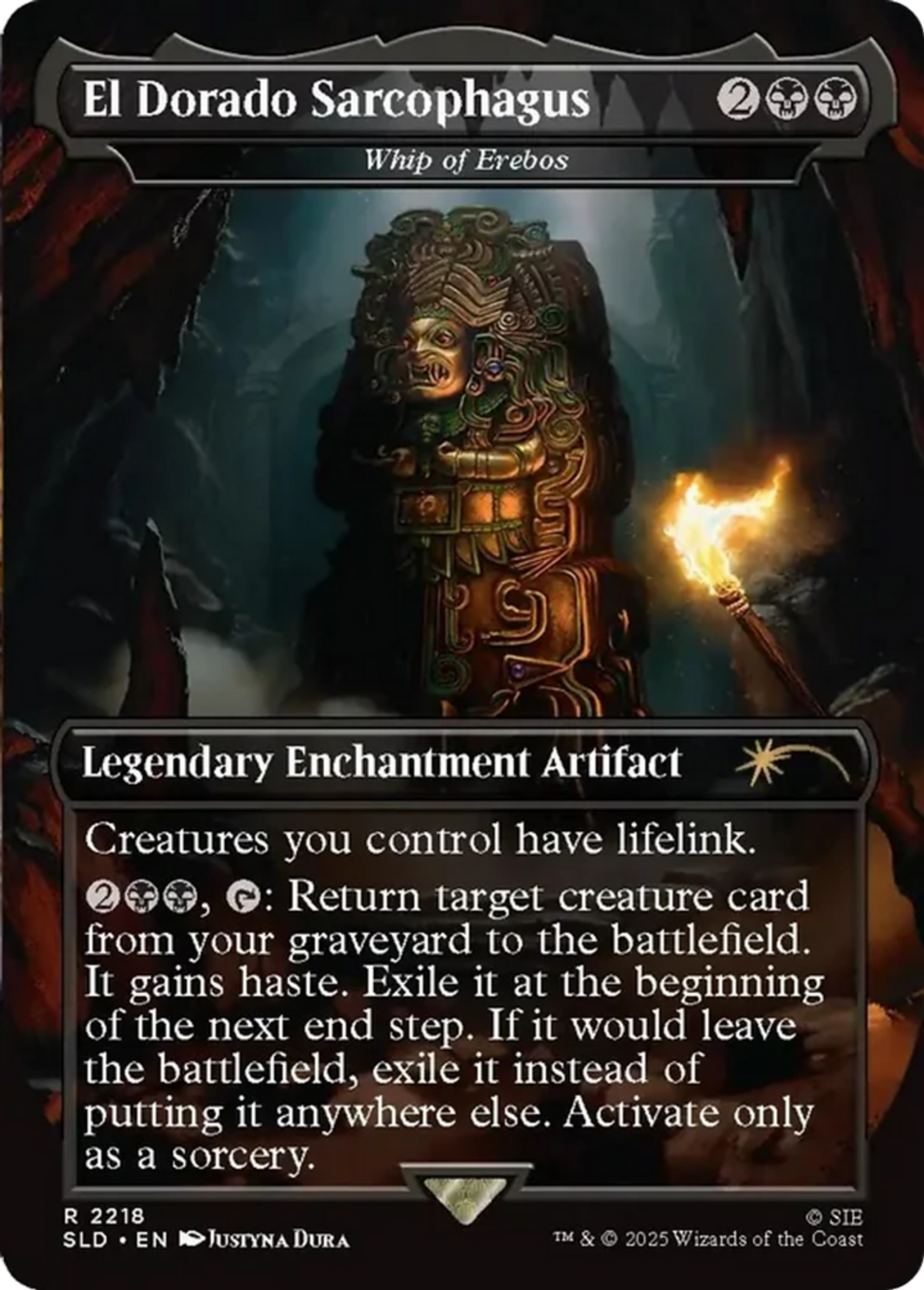 Whip of Erebos — Secret Lair Drop — Magic: The Gathering
