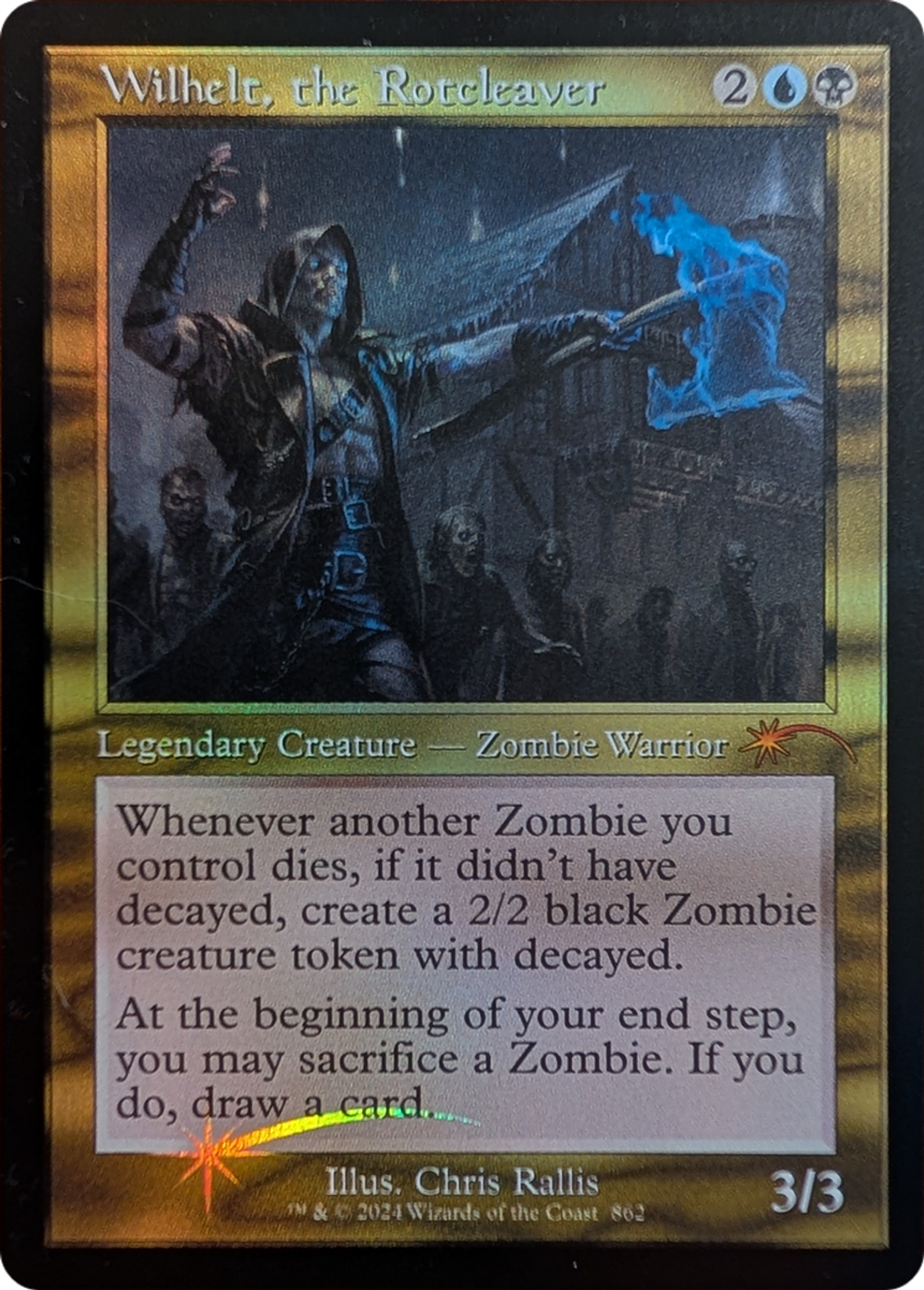 Wilhelt, hacheur de pourriture — Secret Lair Drop — Magic: The Gathering