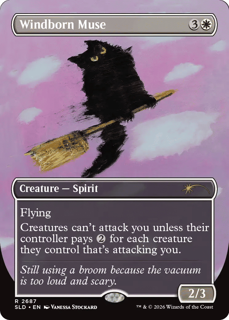 Windborn Muse — Secret Lair Drop — Magic: The Gathering