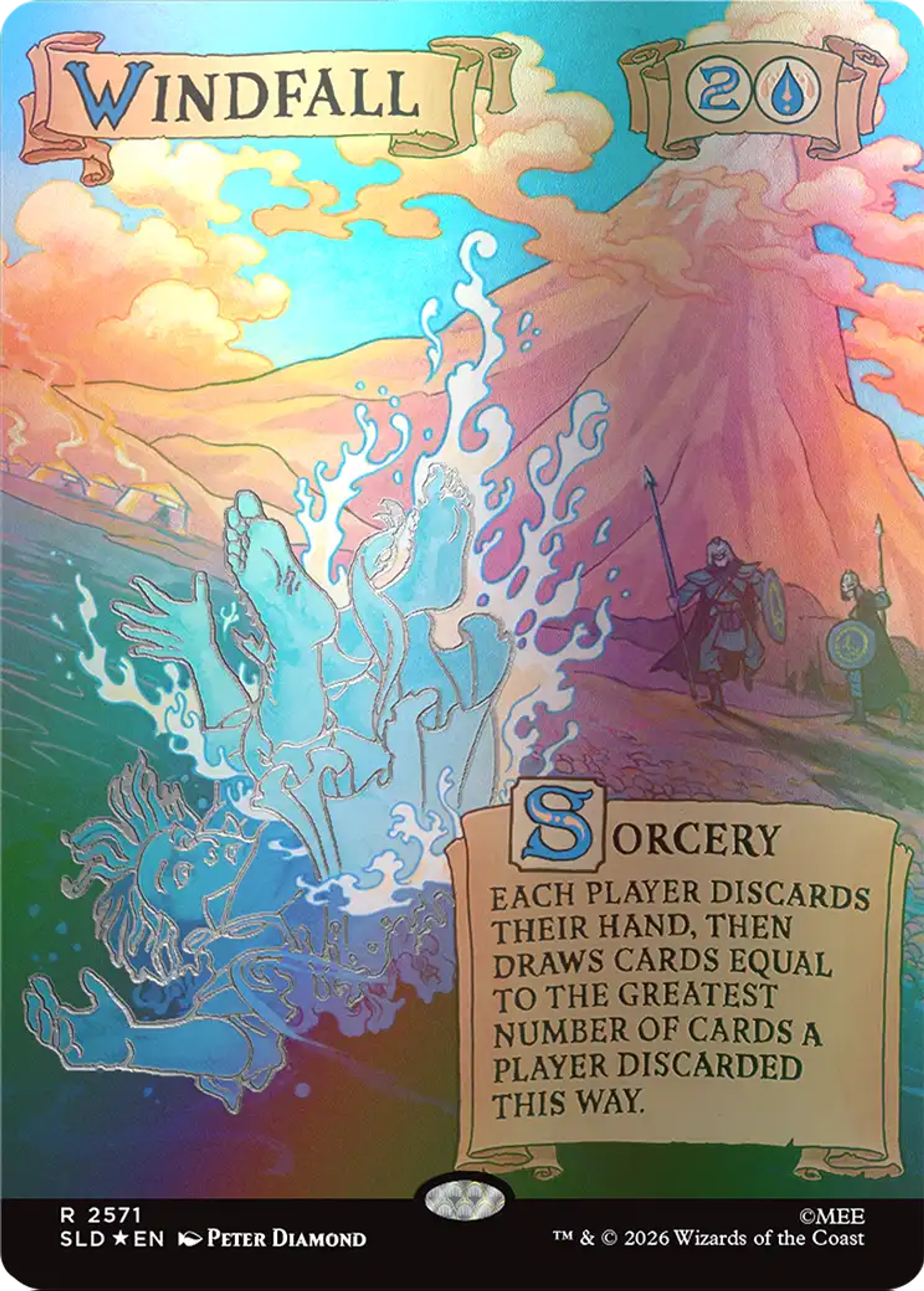 Windfall — Secret Lair Drop — Magic: The Gathering