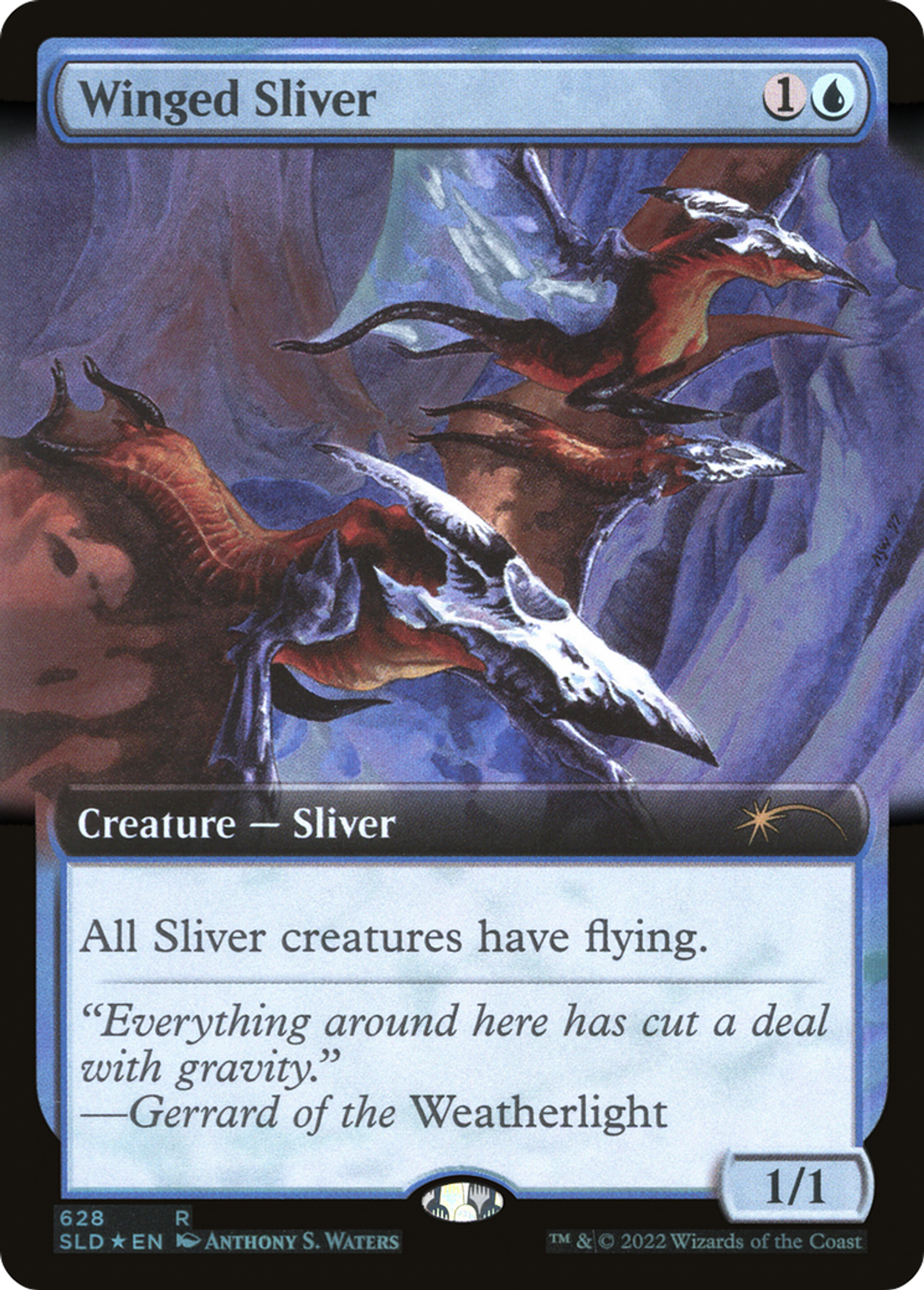 Slivoïde ailé — Secret Lair Drop — Magic: The Gathering