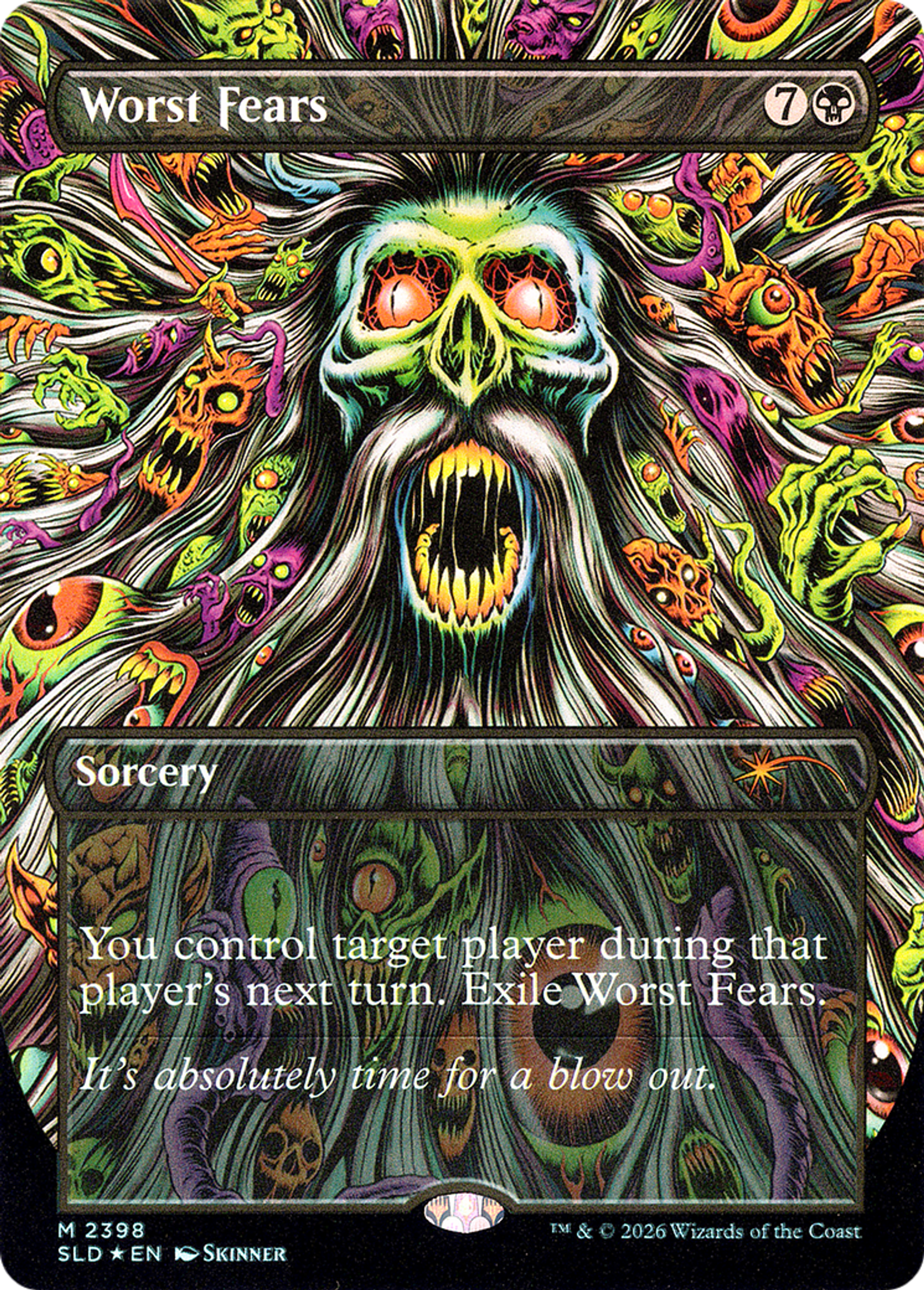 Worst Fears — Secret Lair Drop — Magic: The Gathering