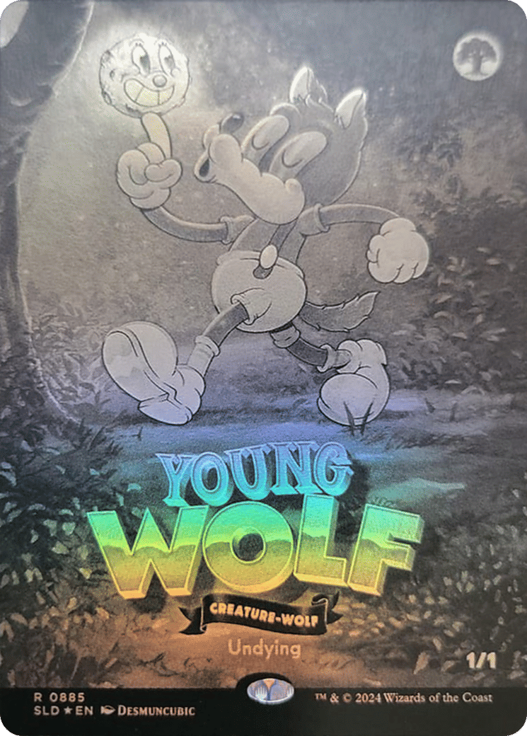 Young Wolf — Secret Lair Drop — Magic: The Gathering
