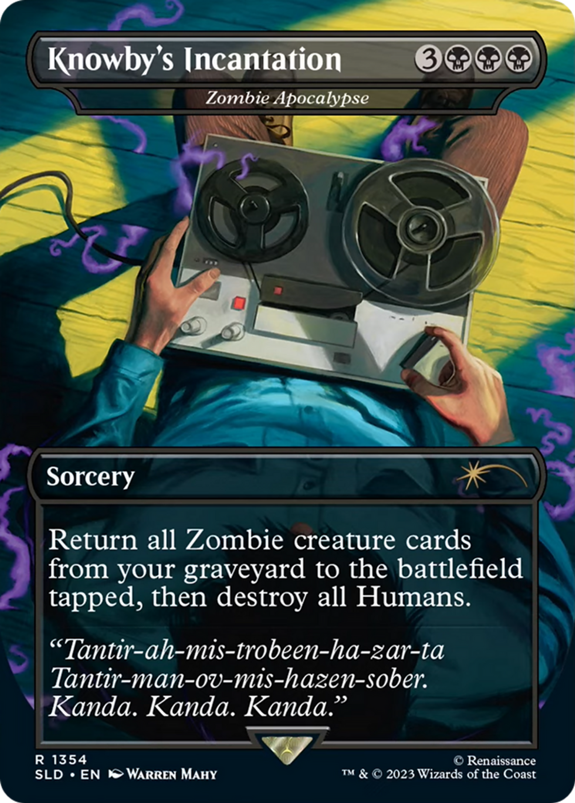 Apocalypse des zombies — Secret Lair Drop — Magic: The Gathering