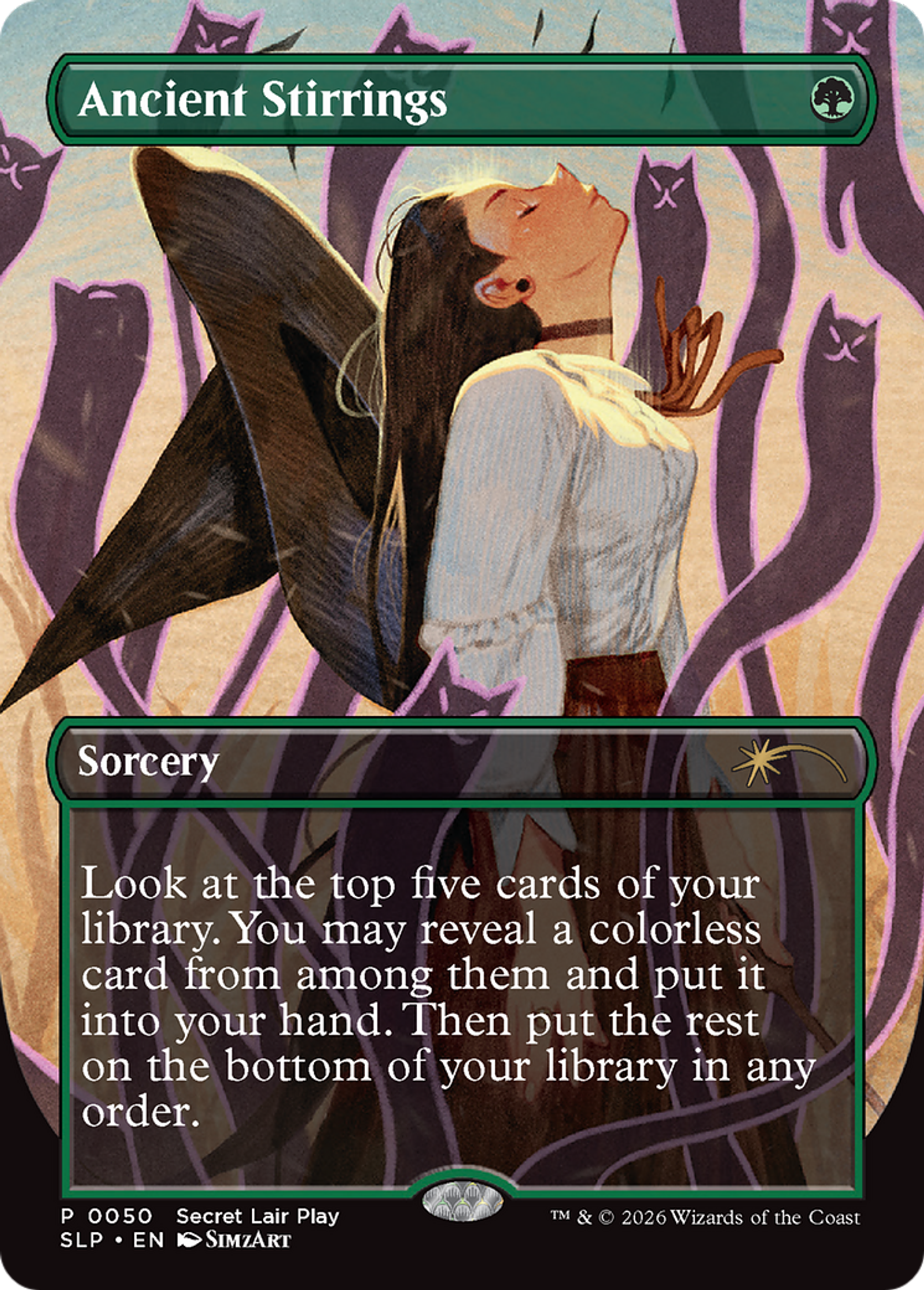 Ancient Stirrings — Secret Lair Promo — Magic: The Gathering