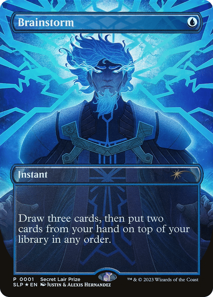Brainstorm — Secret Lair Promo — Magic: The Gathering