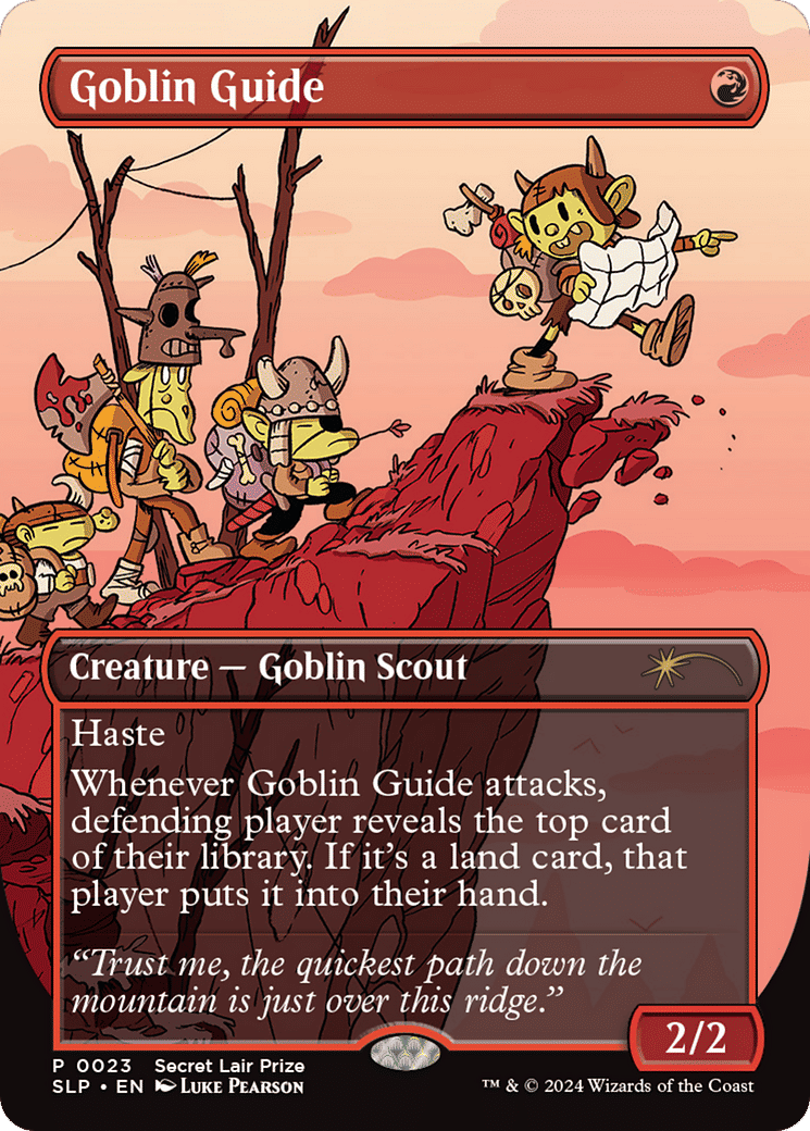 Goblin Guide — Secret Lair Promo — Magic: The Gathering