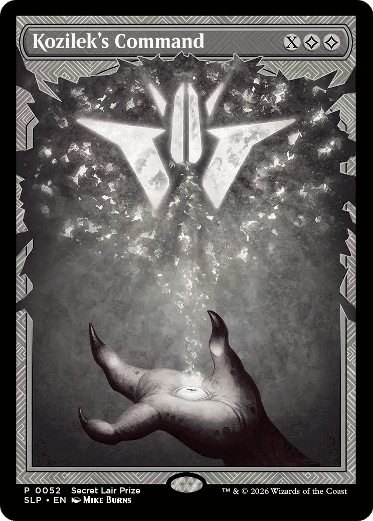 Kozilek's Command — Secret Lair Promo — Magic: The Gathering