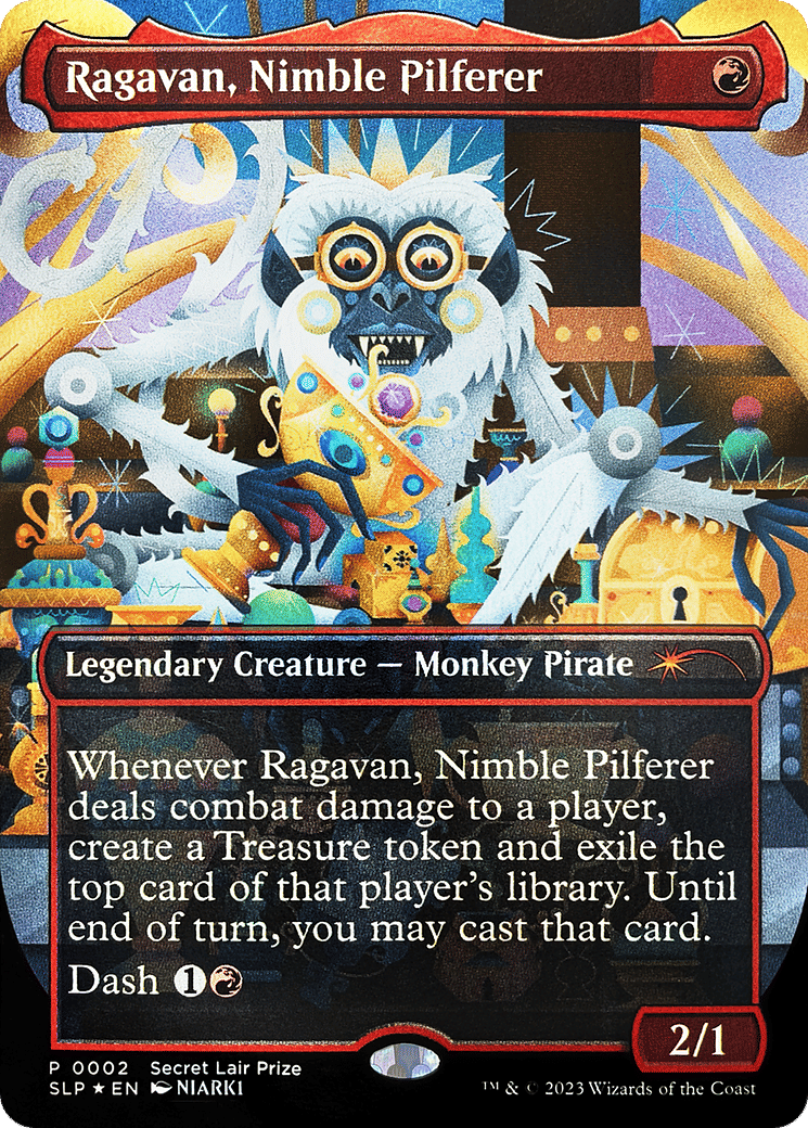 Ragavan, Nimble Pilferer — Secret Lair Promo — Magic: The Gathering