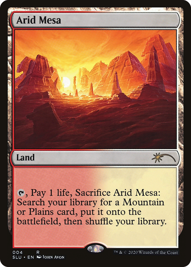 Arid Mesa — Secret Lair: Ultimate Edition — Magic: The Gathering