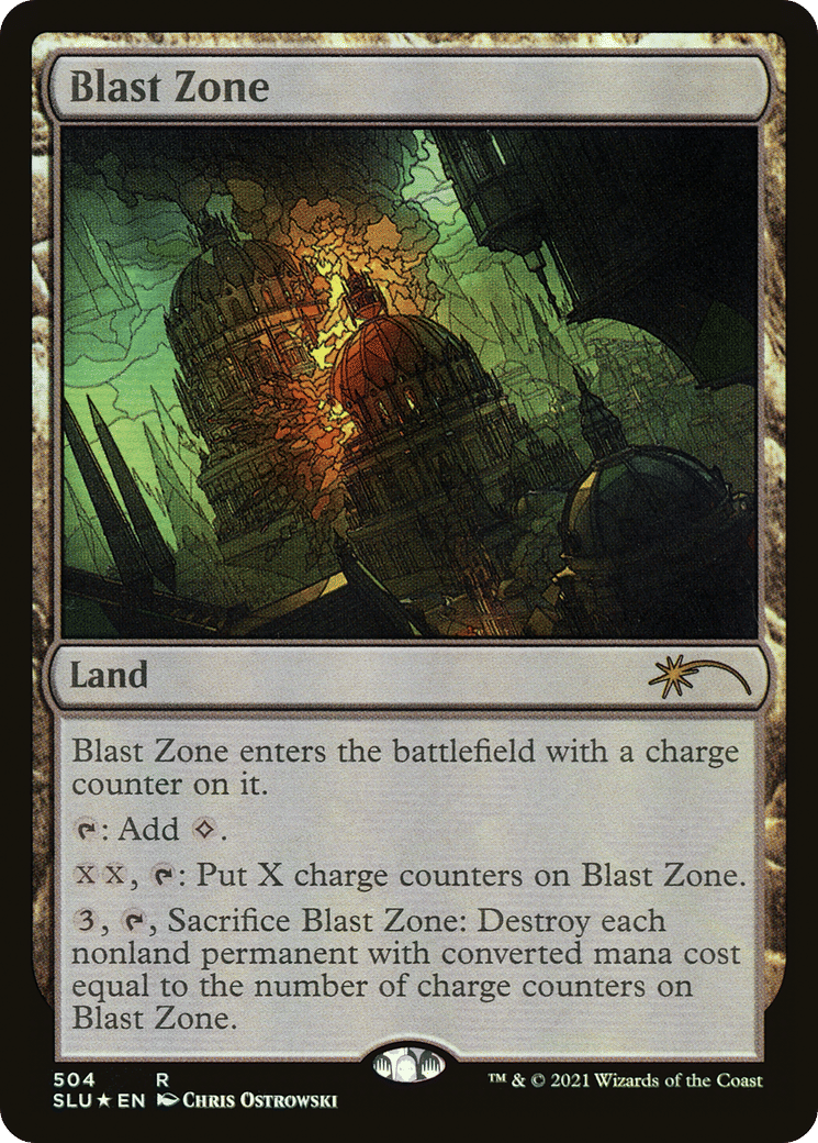 Blast Zone — Secret Lair: Ultimate Edition — Magic: The Gathering