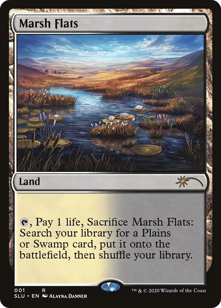 Marsh Flats — Secret Lair: Ultimate Edition — Magic: The Gathering