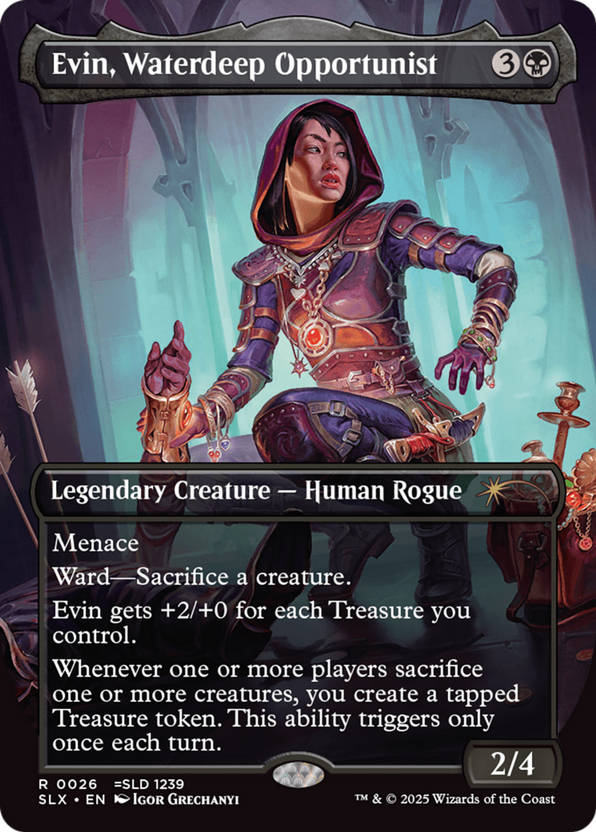 Evin, Waterdeep Opportunist — Universes Within — Magic: The Gathering