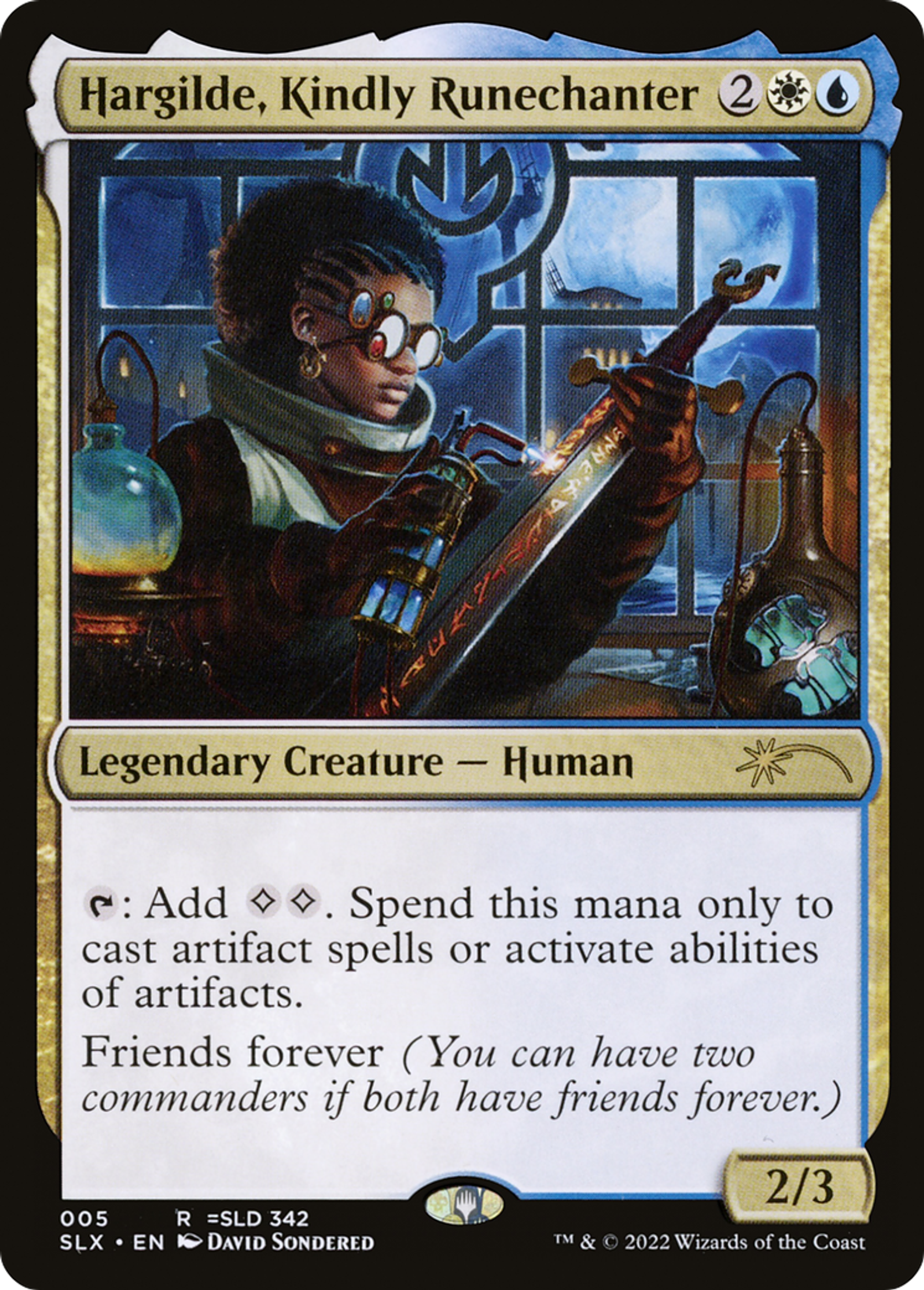 Hargilde, Kindly Runechanter — Universes Within — Magic: The Gathering